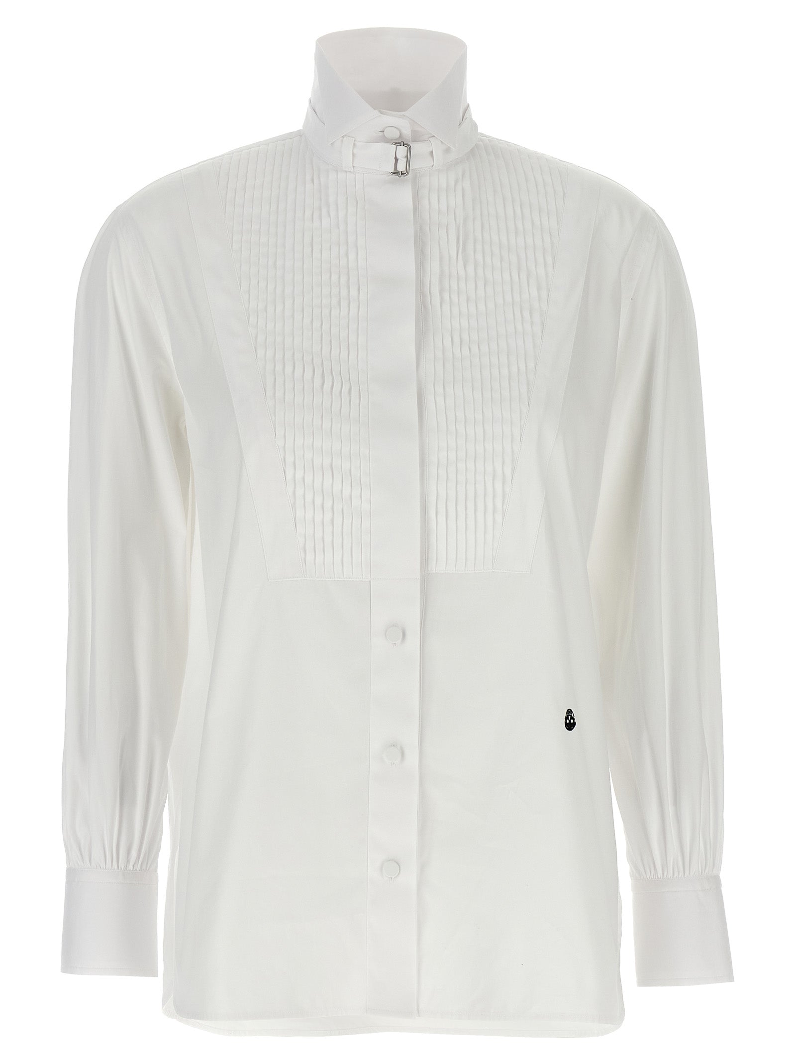 Alexander McQueen White Cotton Women's Blouse