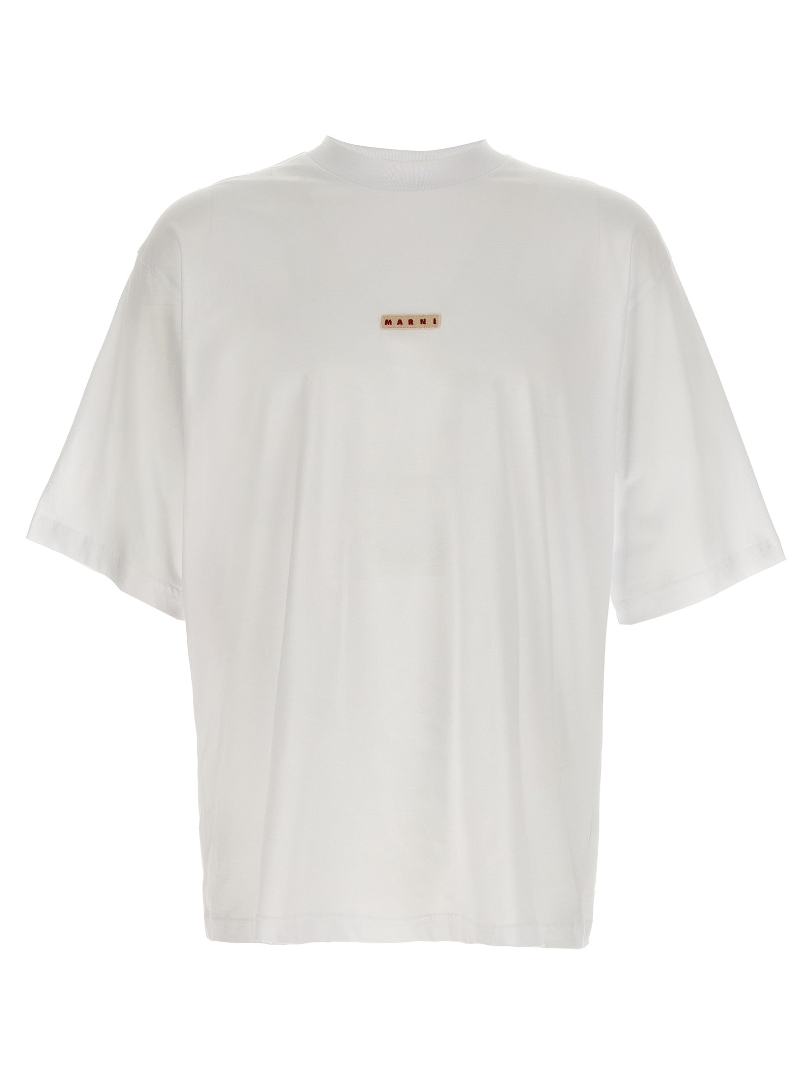 Marni White Cotton Men's T-Shirt