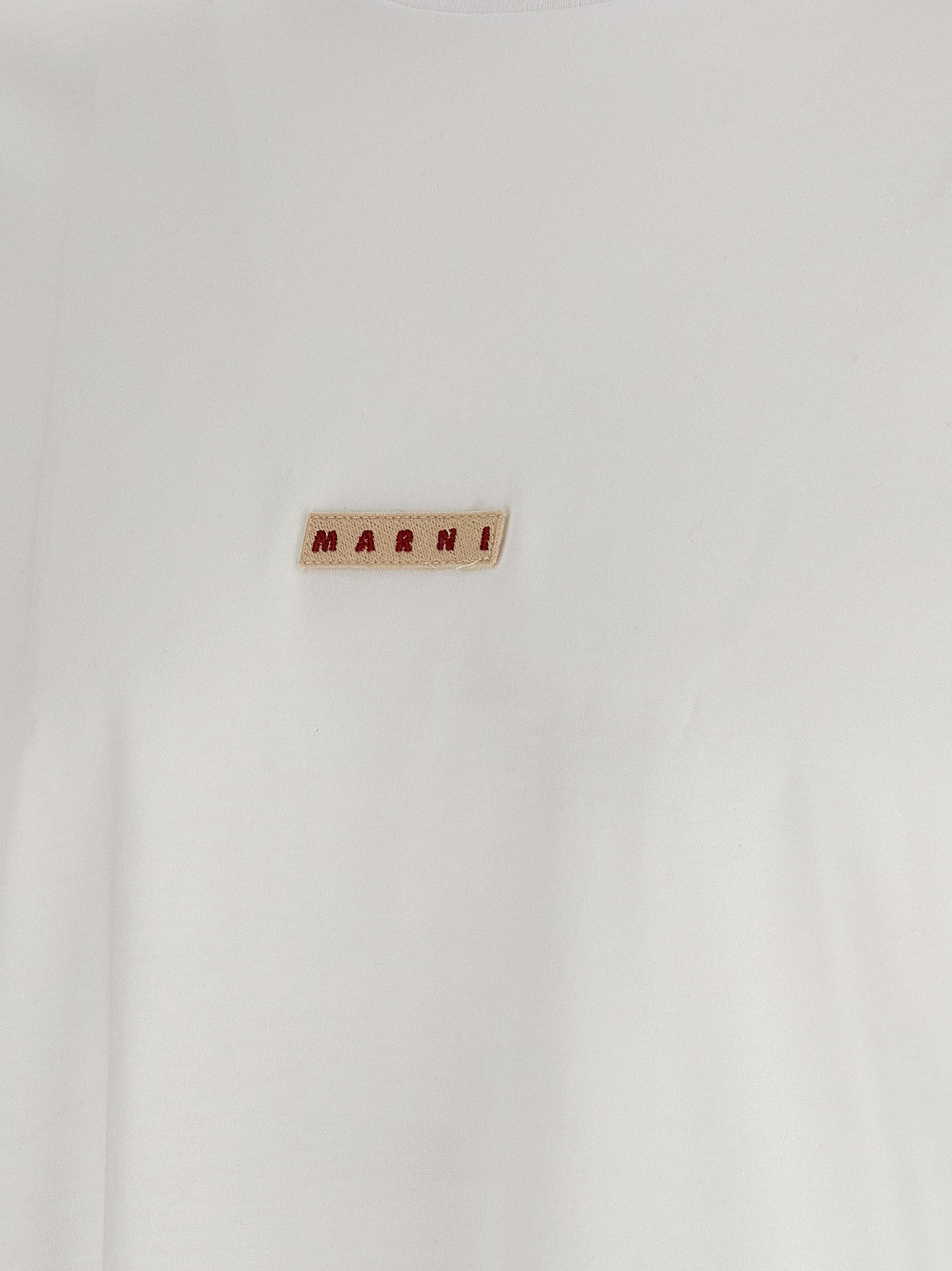 Marni White Cotton Men's T-Shirt