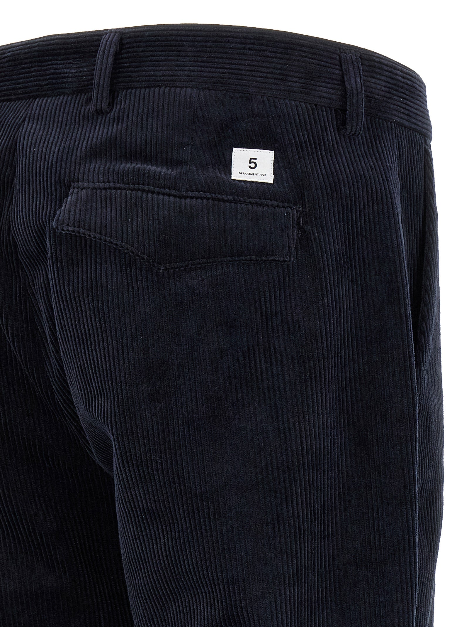 Department 5 Blue Cotton Chino Men's Pants