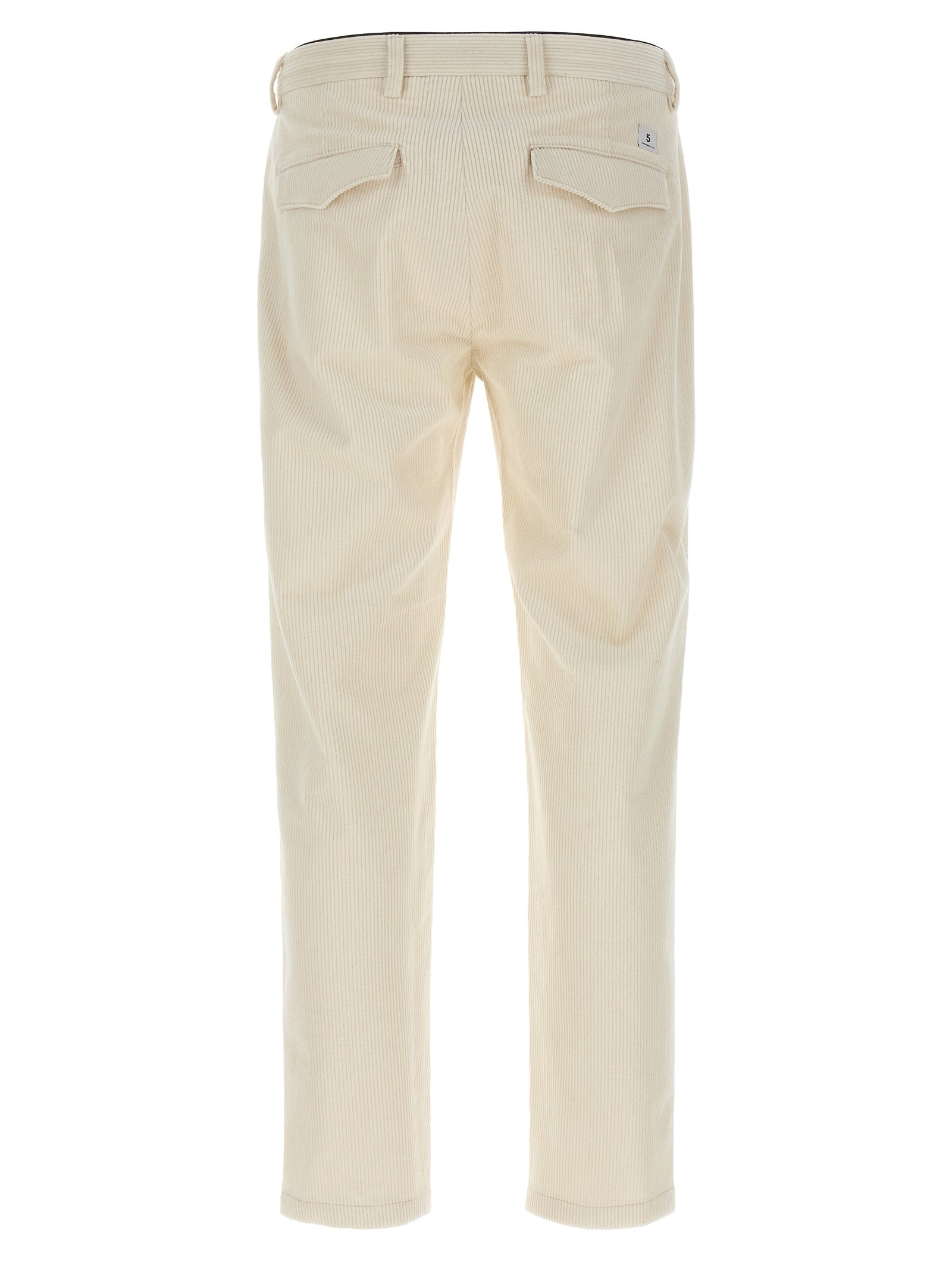 Department 5 White Cotton Chino Men's Pants