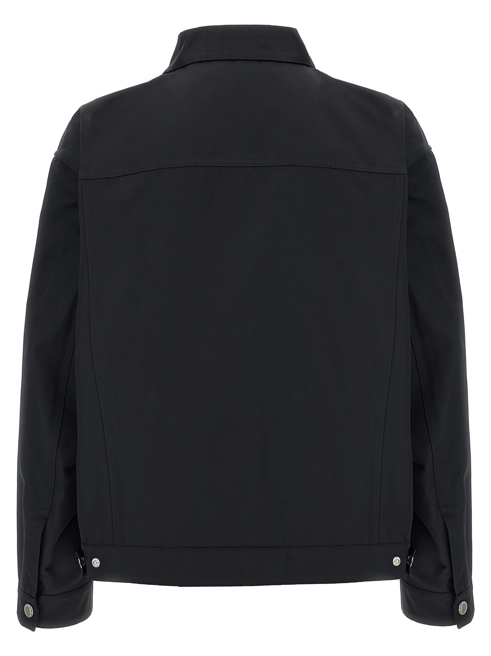 Dsquared² Black Polyester Full-Length Men's Jacket