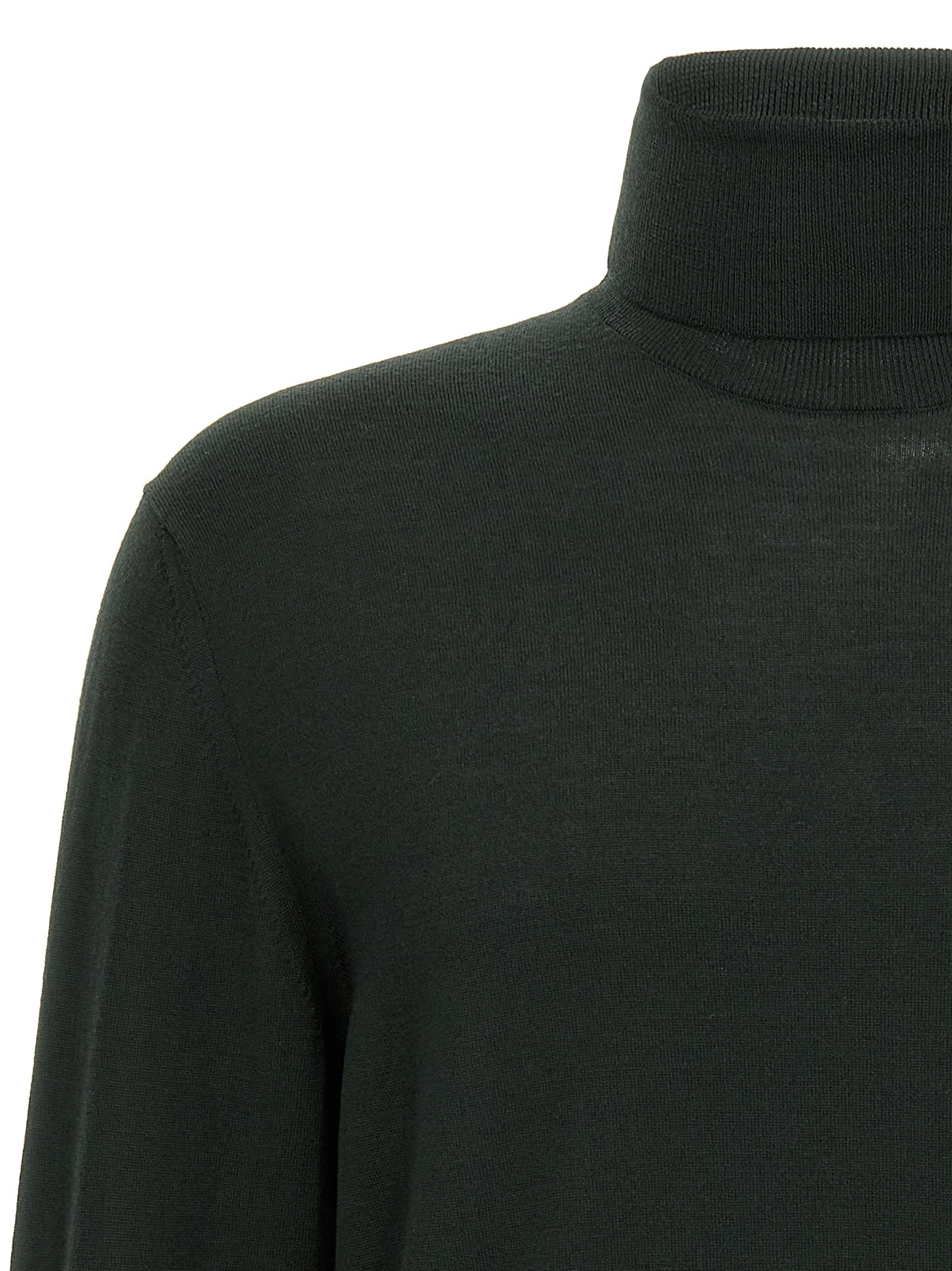 ZANONE Bicolor Virgin Wool Men's Cardigan