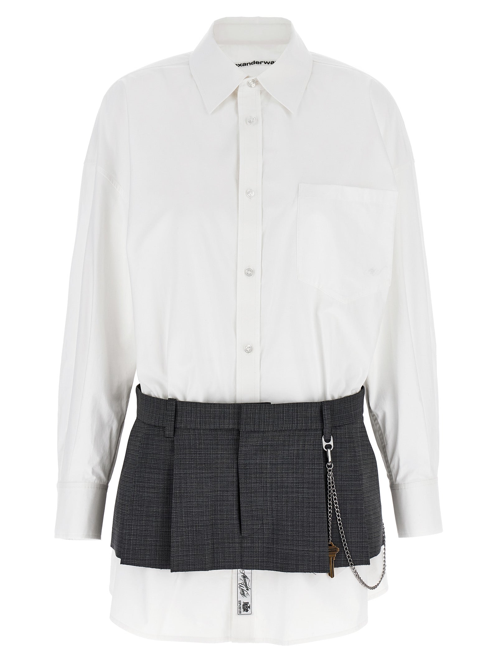 Alexander Wang Multicolor Cotton Short Women's Dress