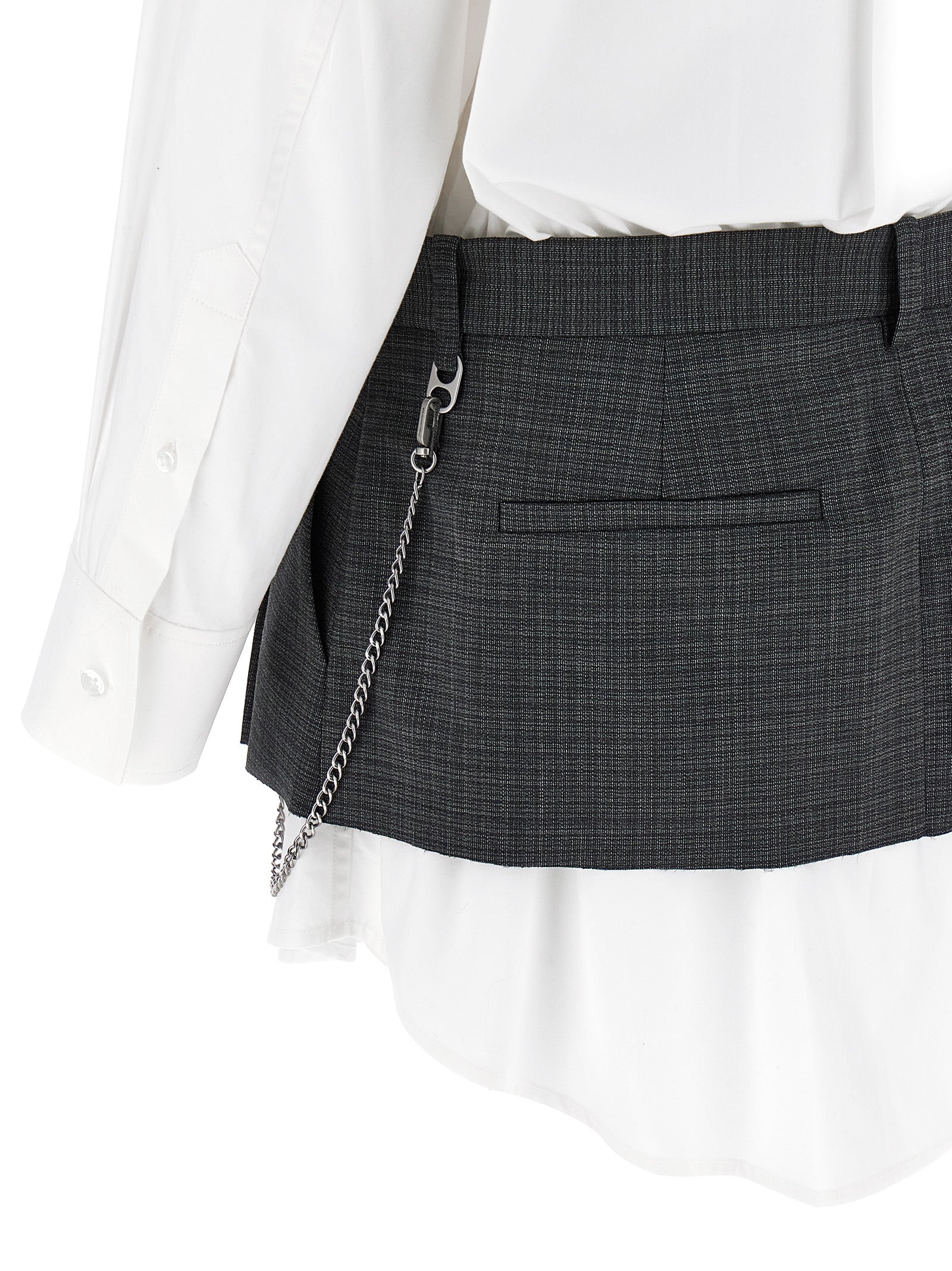 Alexander Wang Multicolor Cotton Short Women's Dress