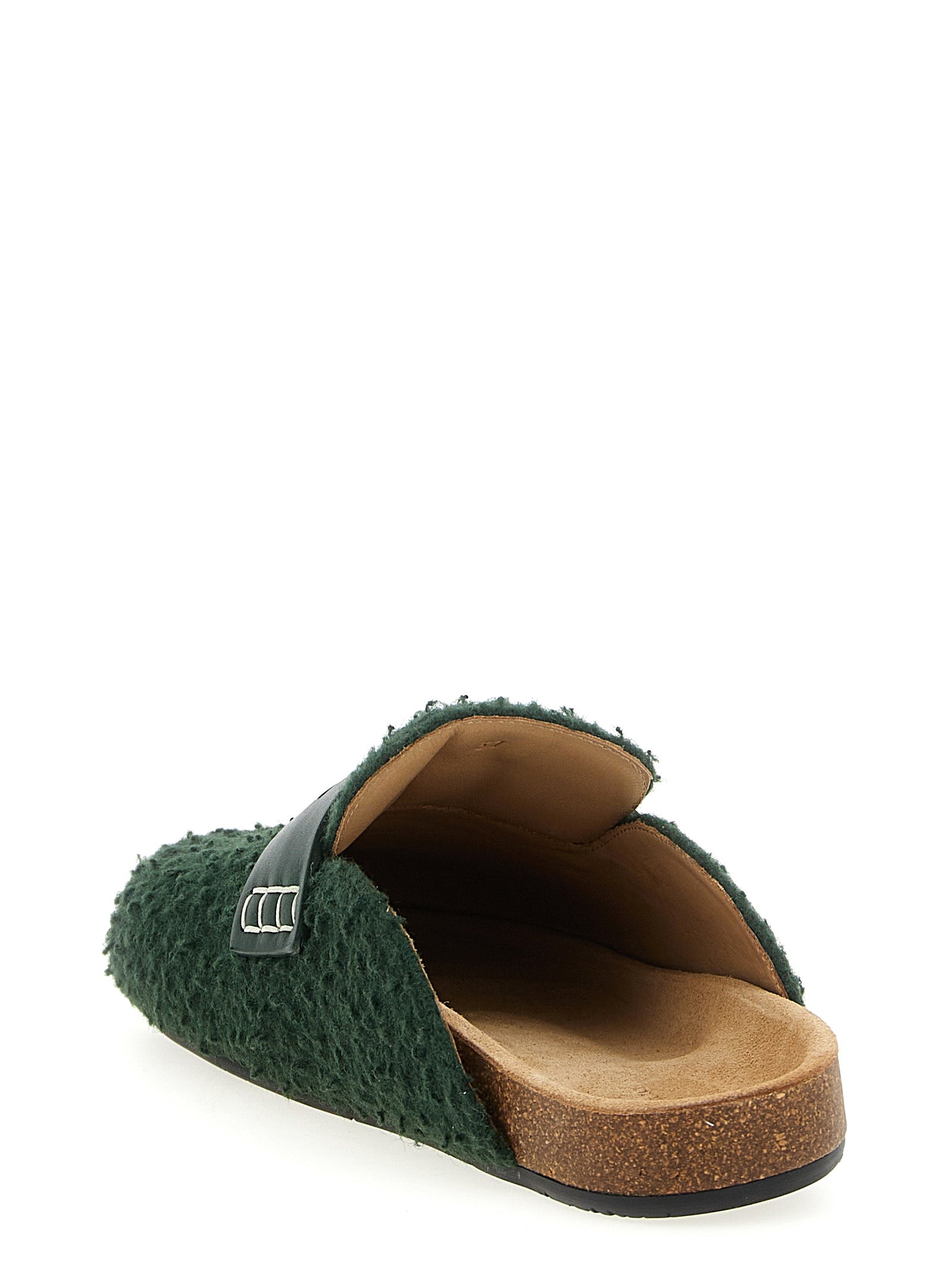 J.W.Anderson Bicolor Virgin Wool Slip-On Women's Loafers