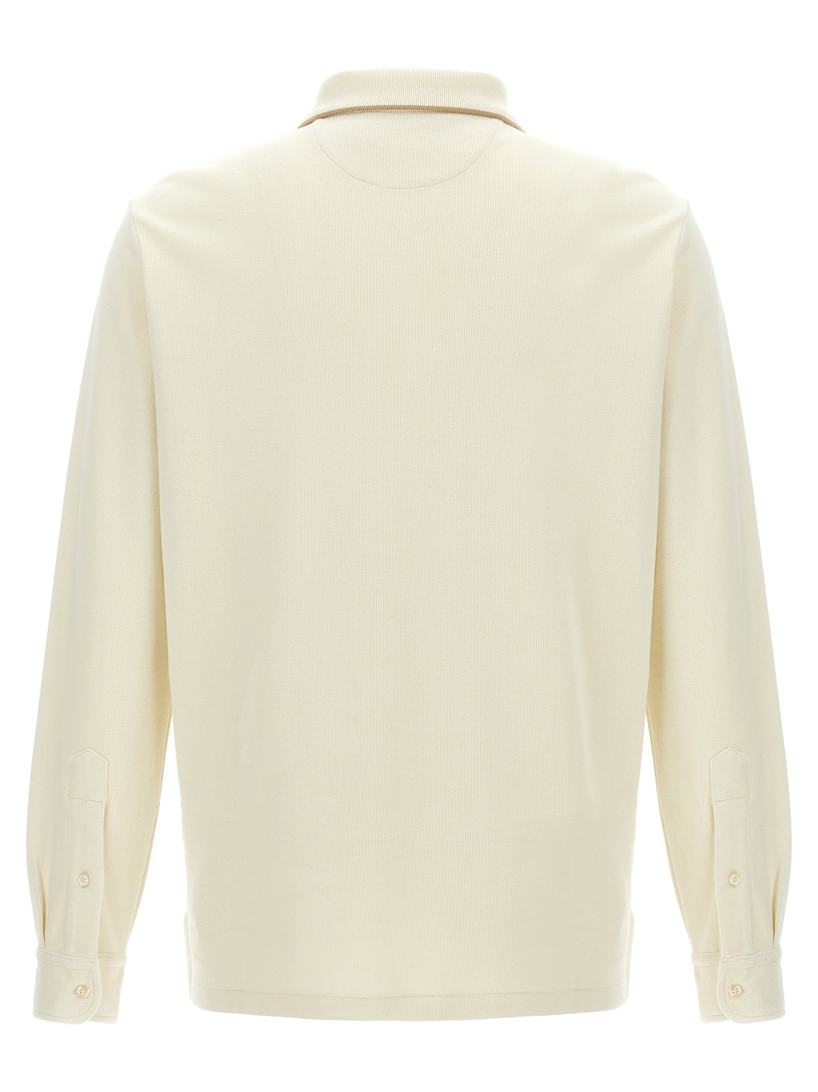 Polo Ralph Lauren Beige Cotton Polo Men's Shirt