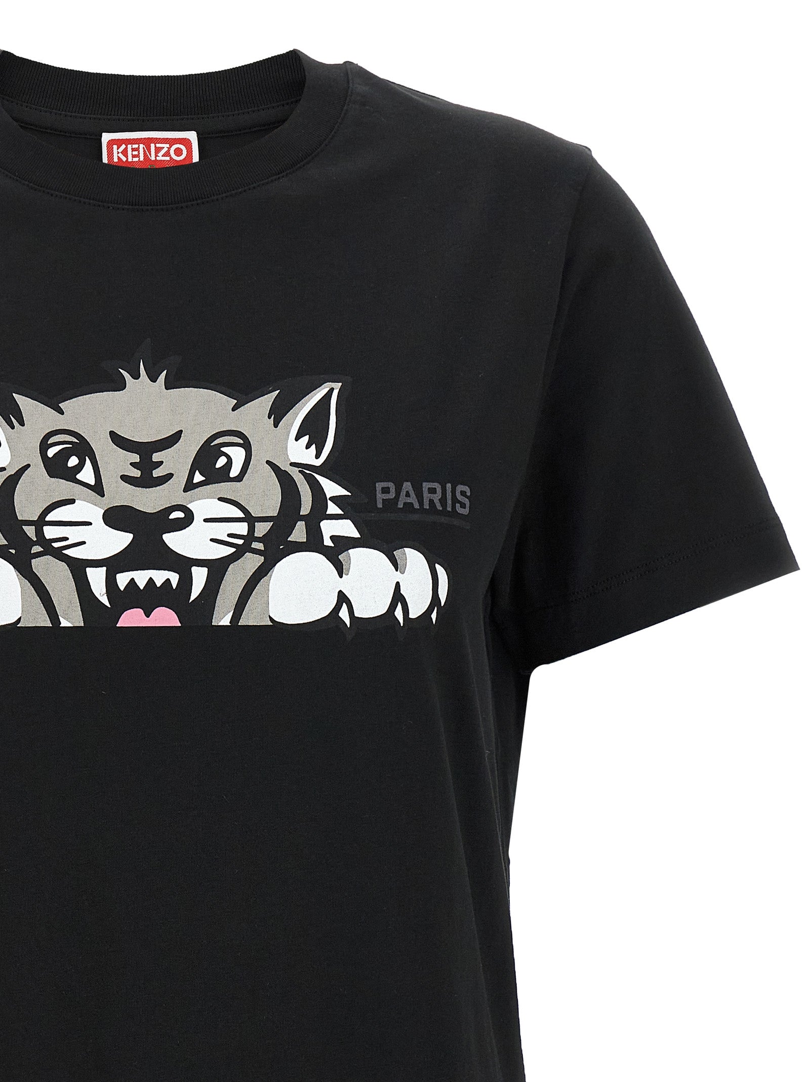 Kenzo Black Cotton Women's T-Shirt