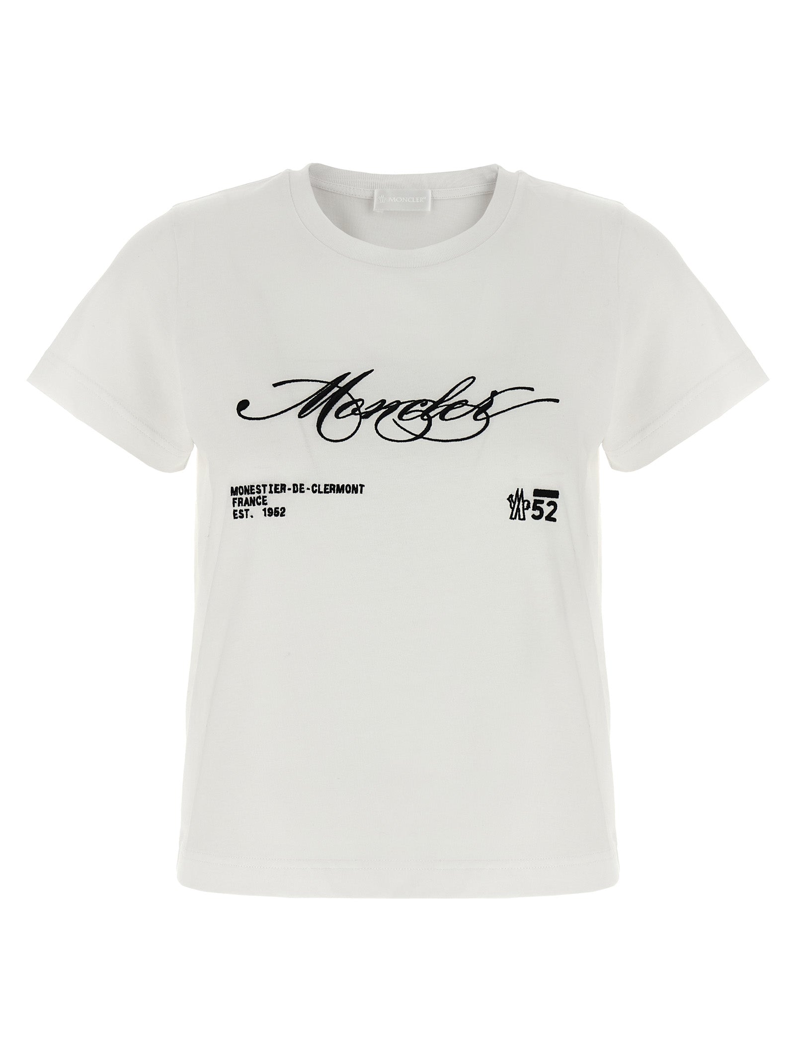 Moncler White Cotton Women's Sportswear