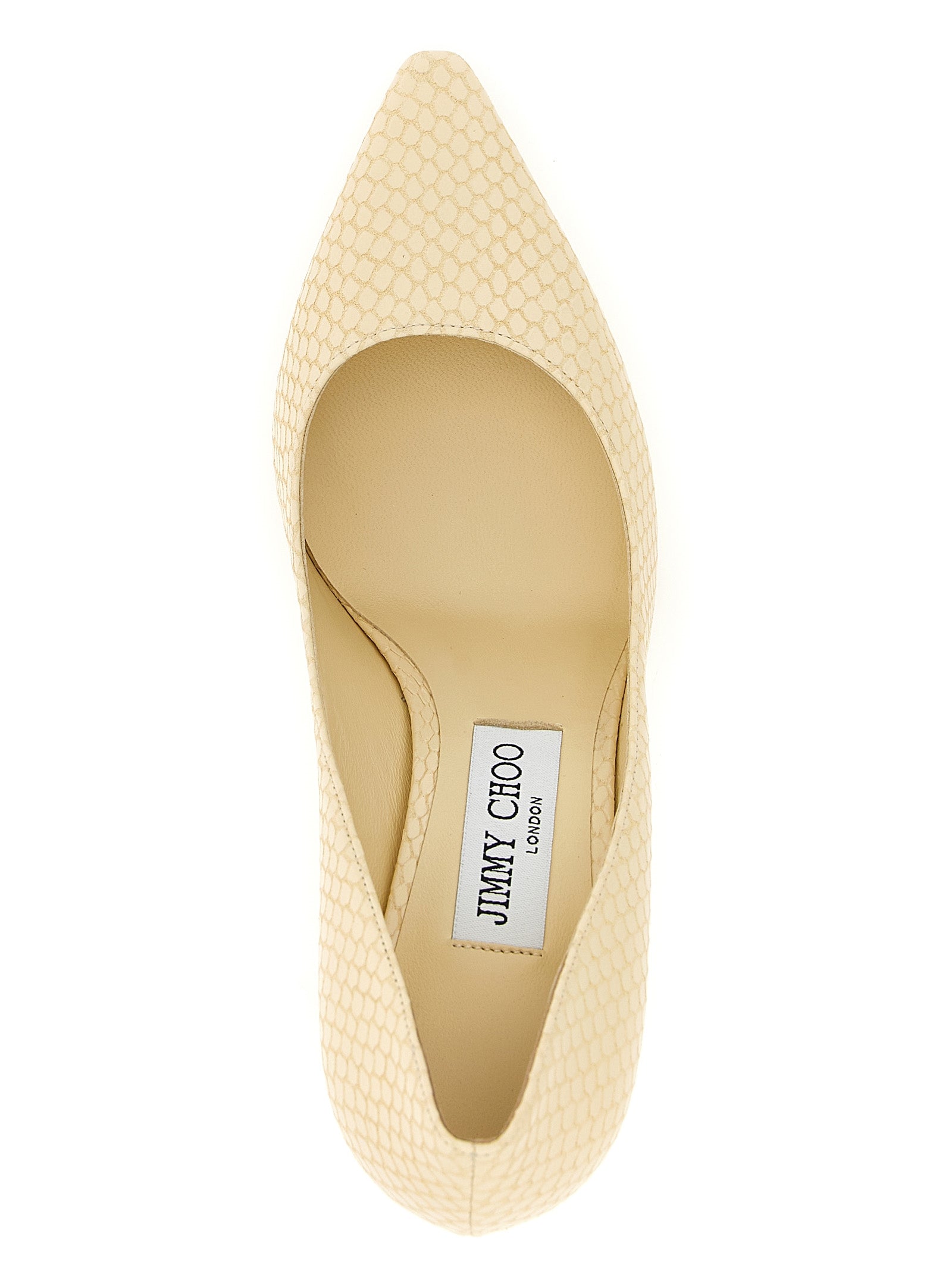 Jimmy Choo Bicolor Leather High Heel Women's Pumps