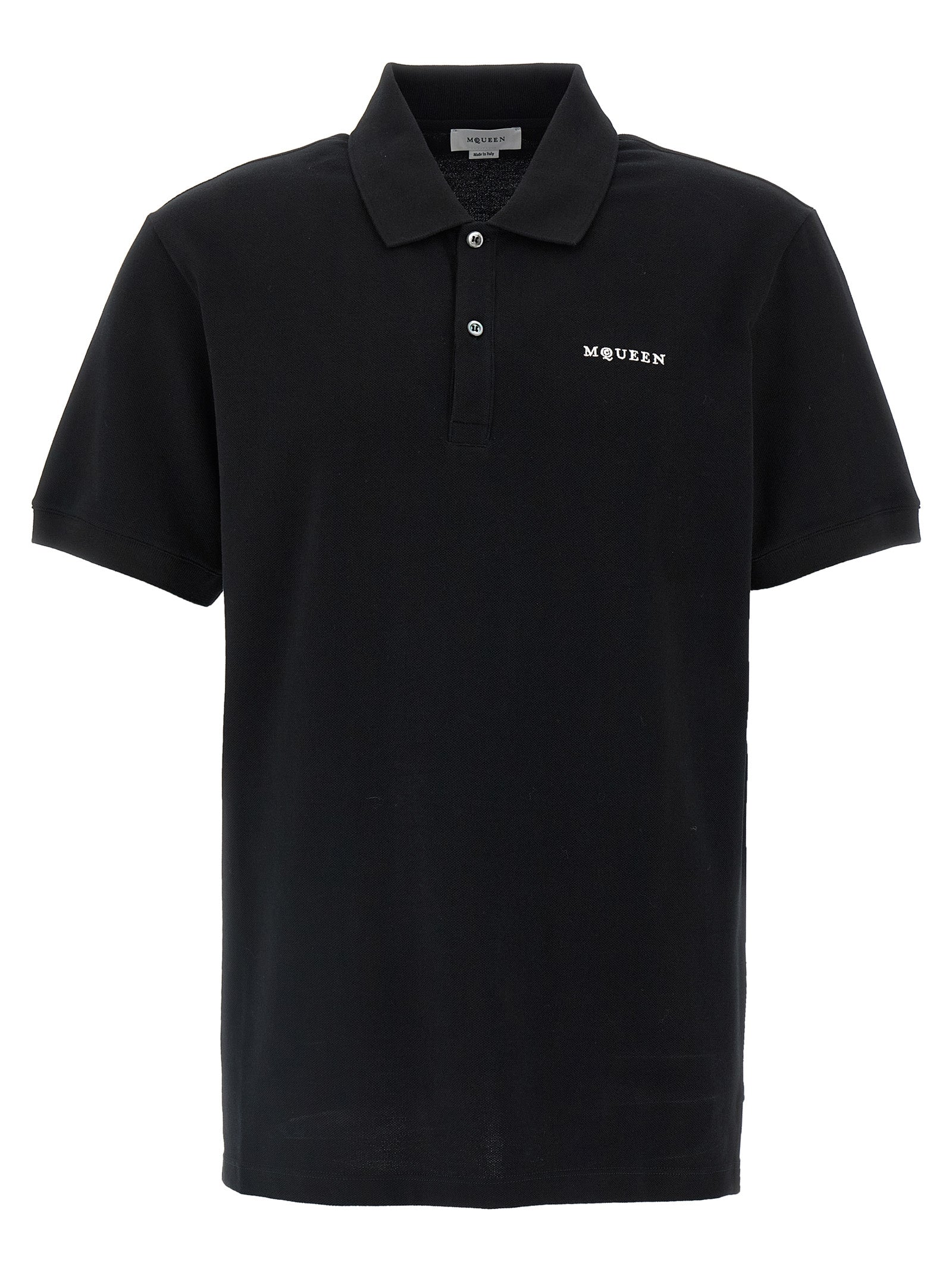 Alexander McQueen Bicolor Cotton Polo Men's Shirt