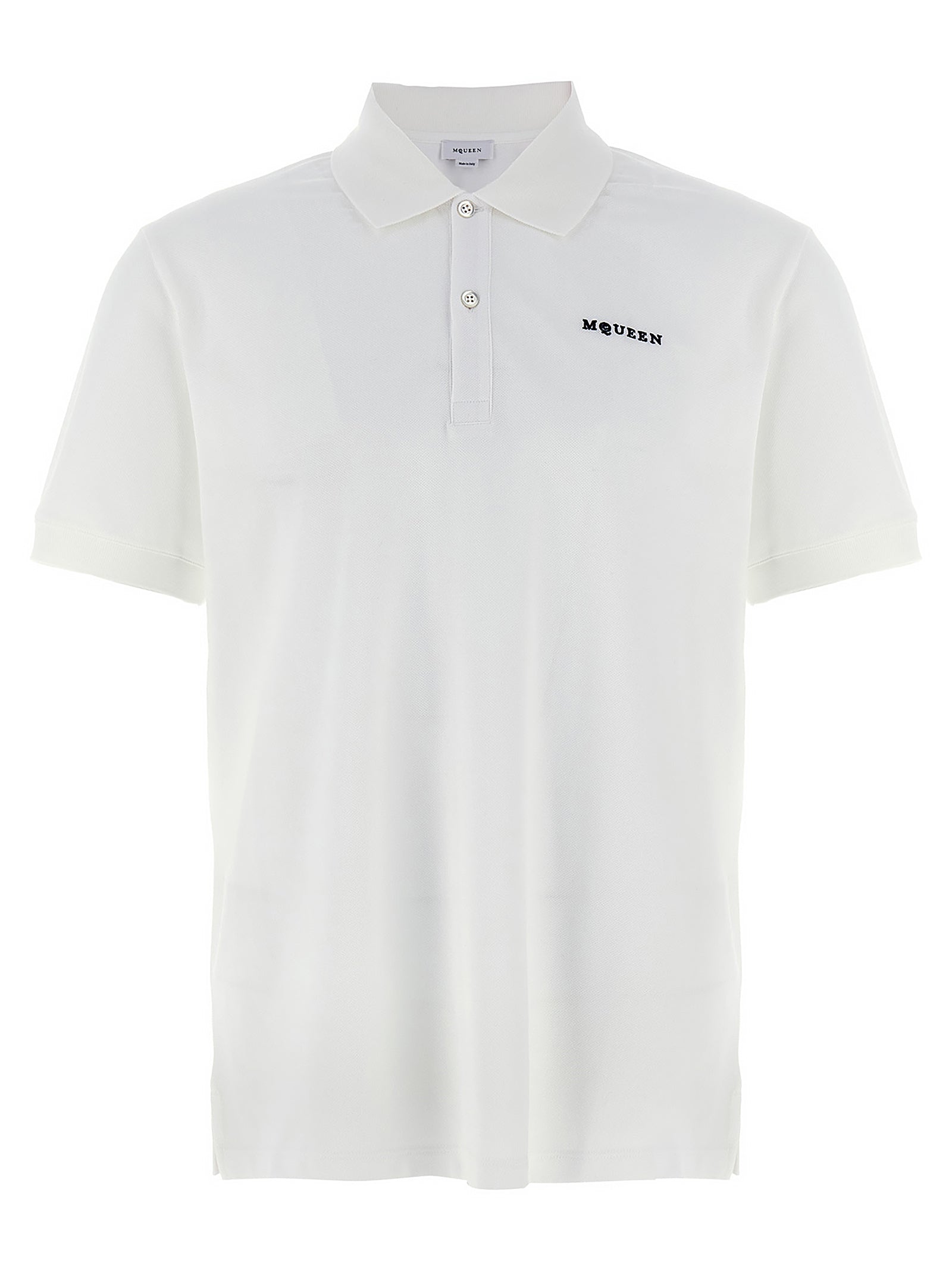 Alexander McQueen Bicolor Cotton Polo Men's Shirt