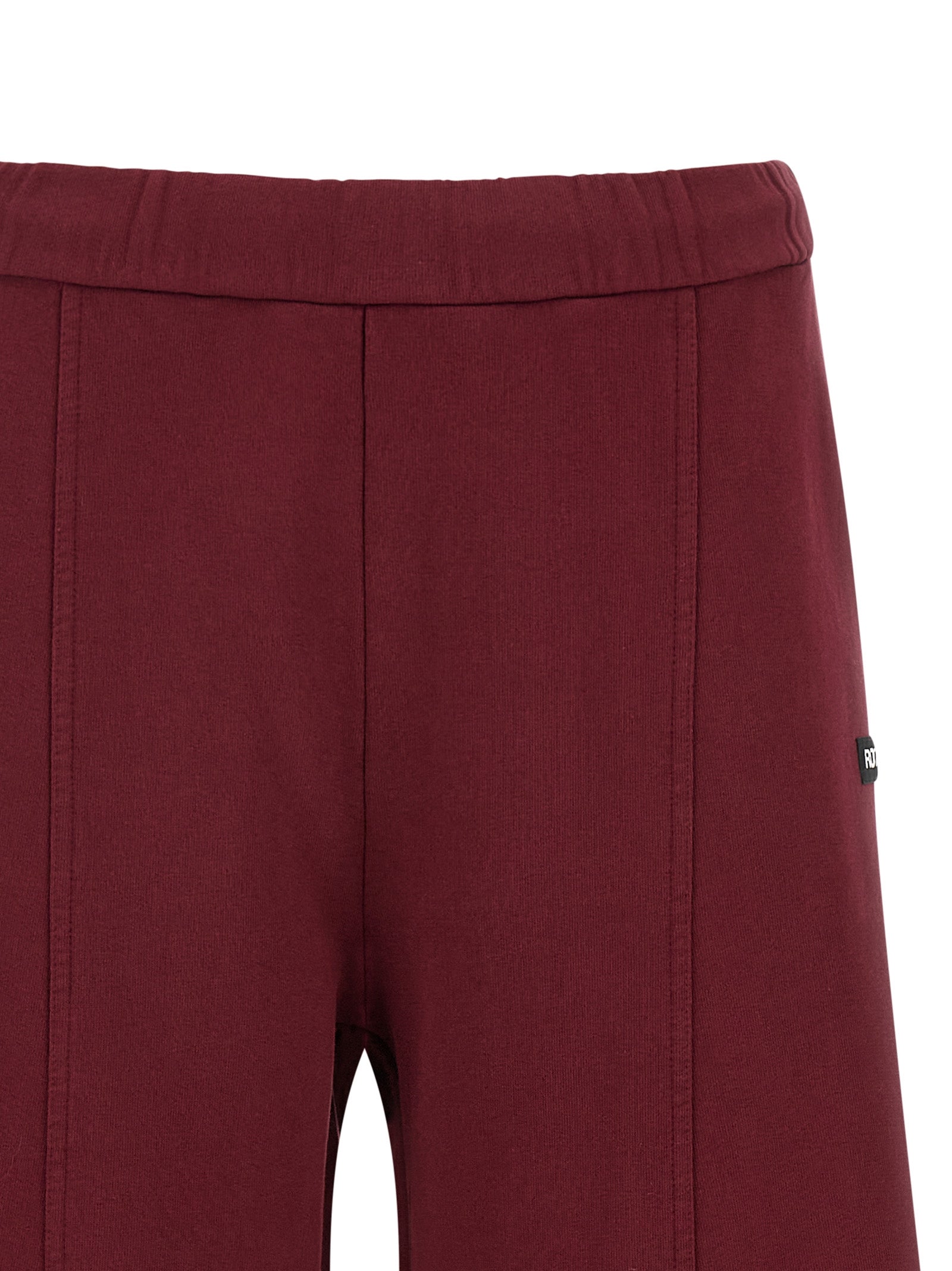 ROTATE BIRGER CHRISTENSEN Bordeaux Cotton Joggers (Workout Women's Pants)