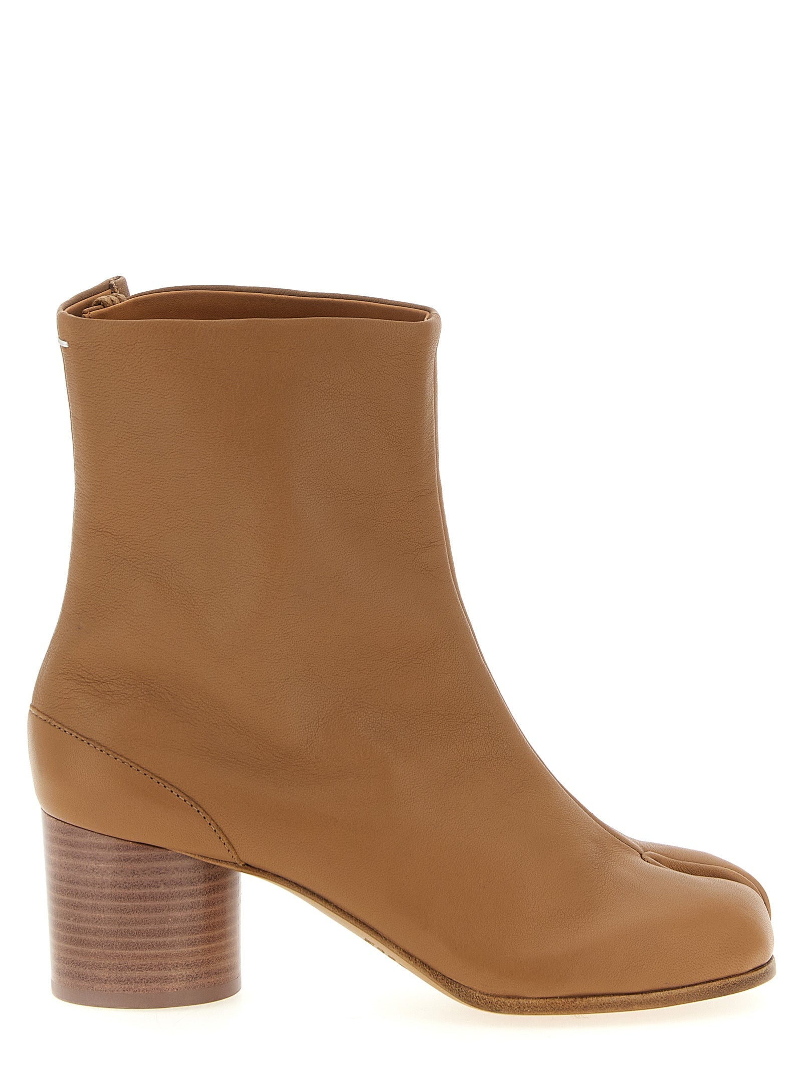 Maison Margiela Brown Lambskin Ankle Women's Boots