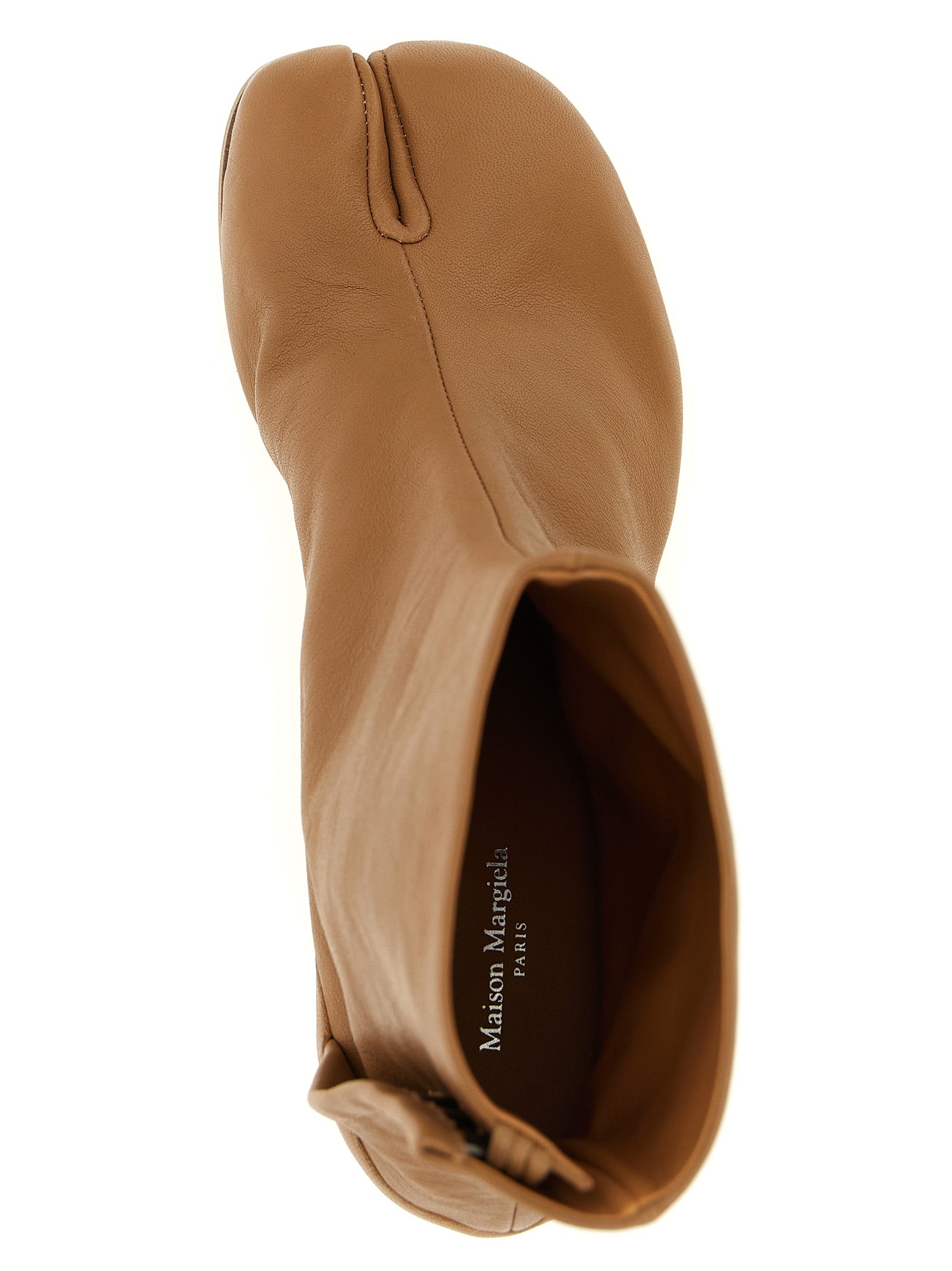 Maison Margiela Brown Lambskin Ankle Women's Boots