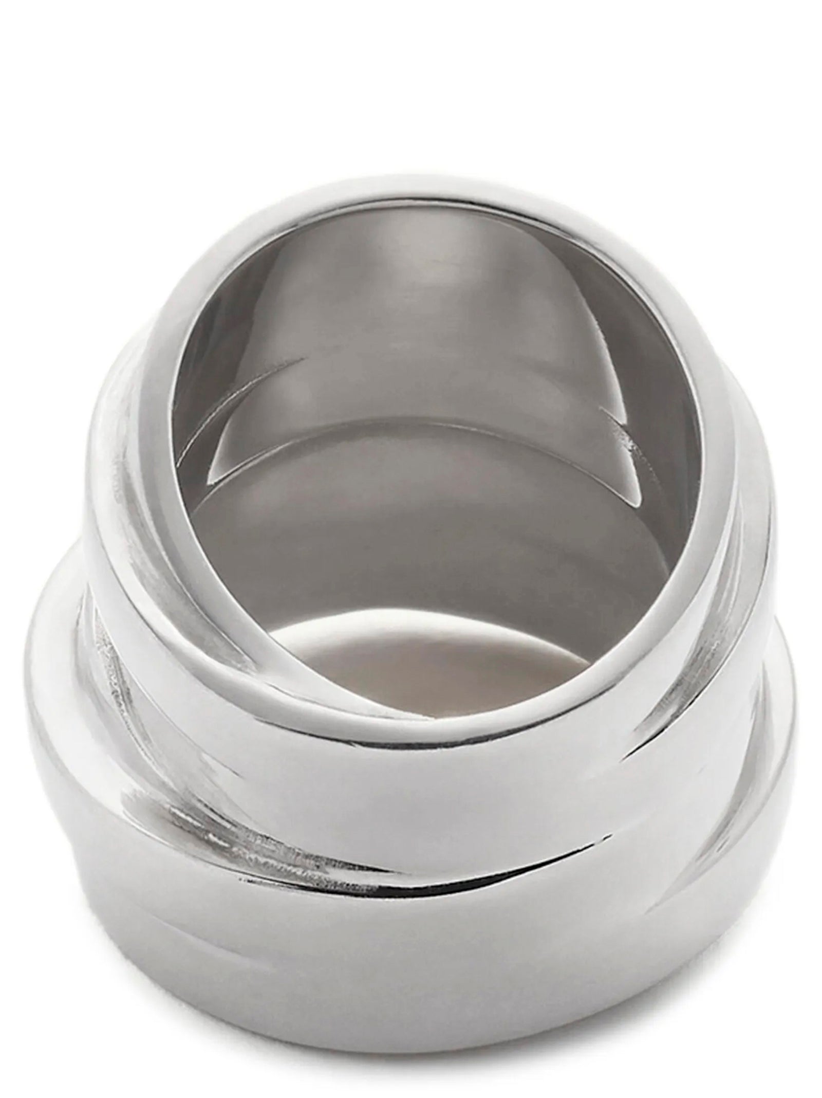 MM6 Maison Margiela Silver Brass Women's Ring