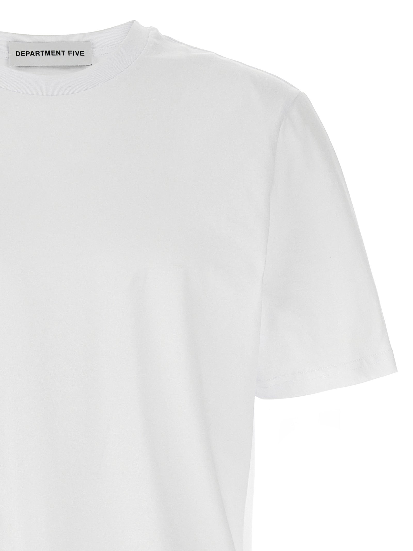 Department 5 White Cotton Men's T-Shirt