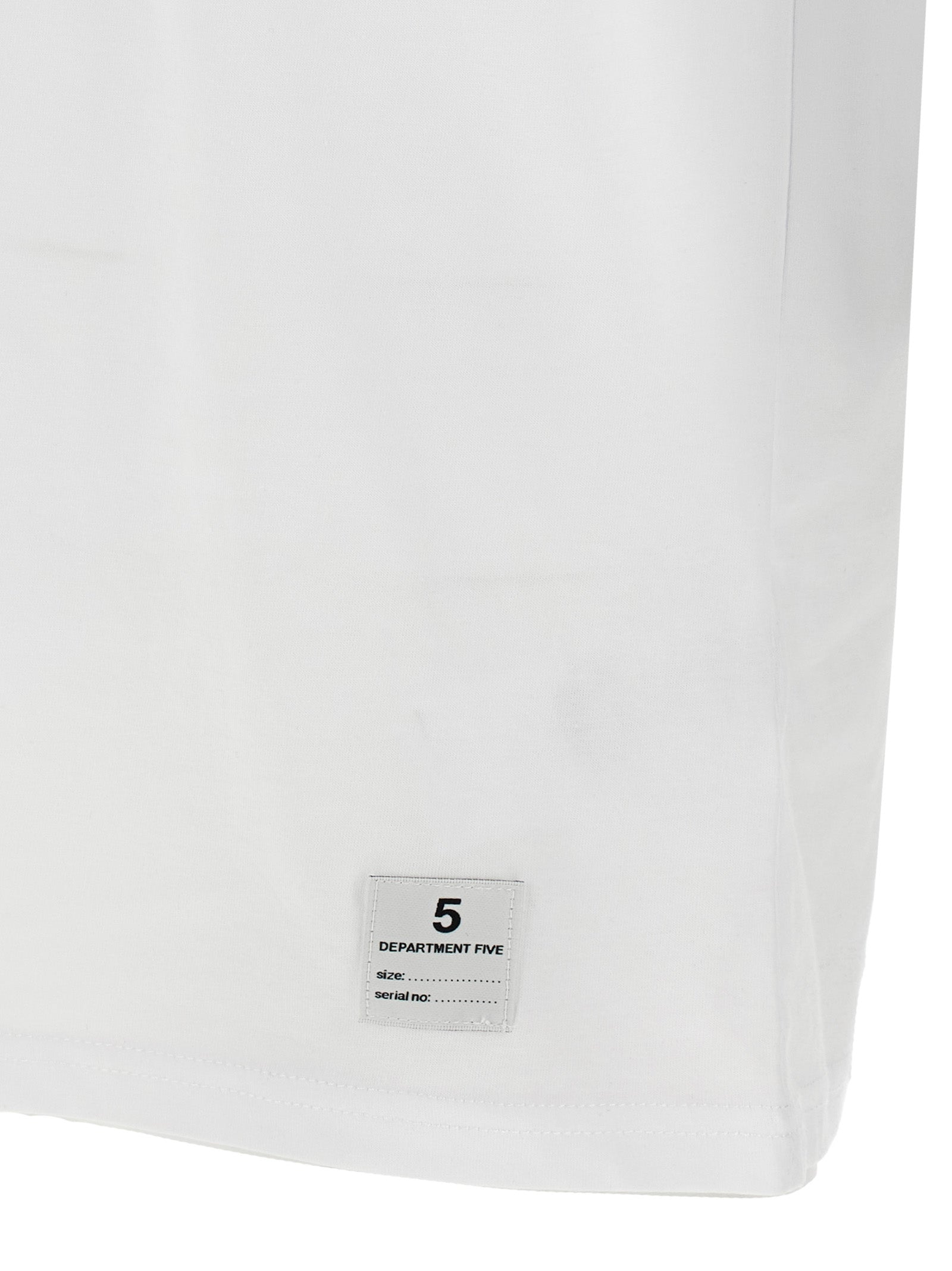 Department 5 White Cotton Men's T-Shirt