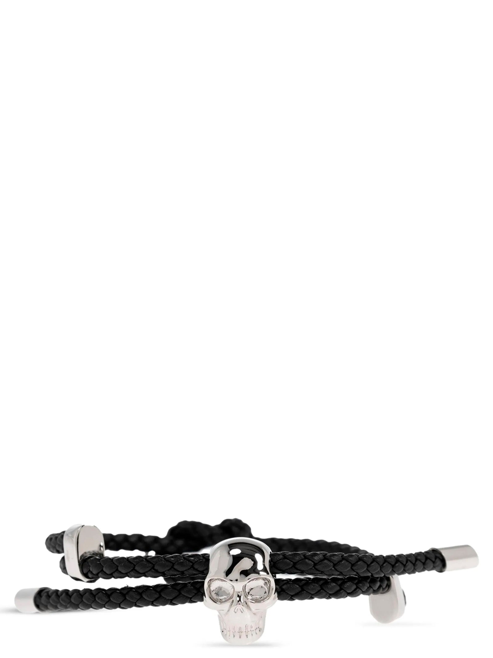 Alexander McQueen Black Calfskin Men's Bracelet