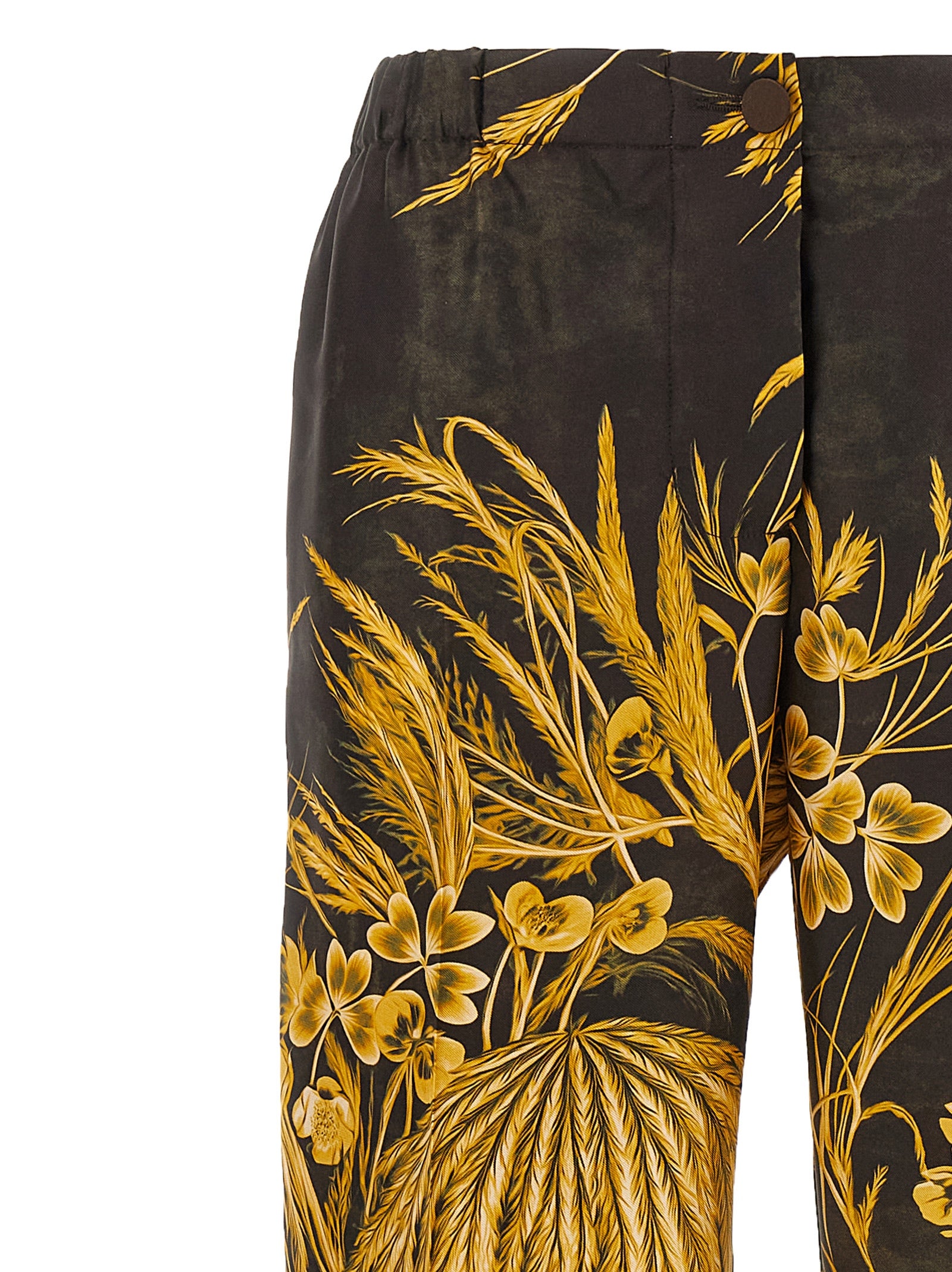 F.R.S. - FOR RESTLESS SLEEPERS Multicolor Silk Casual Women's Pants