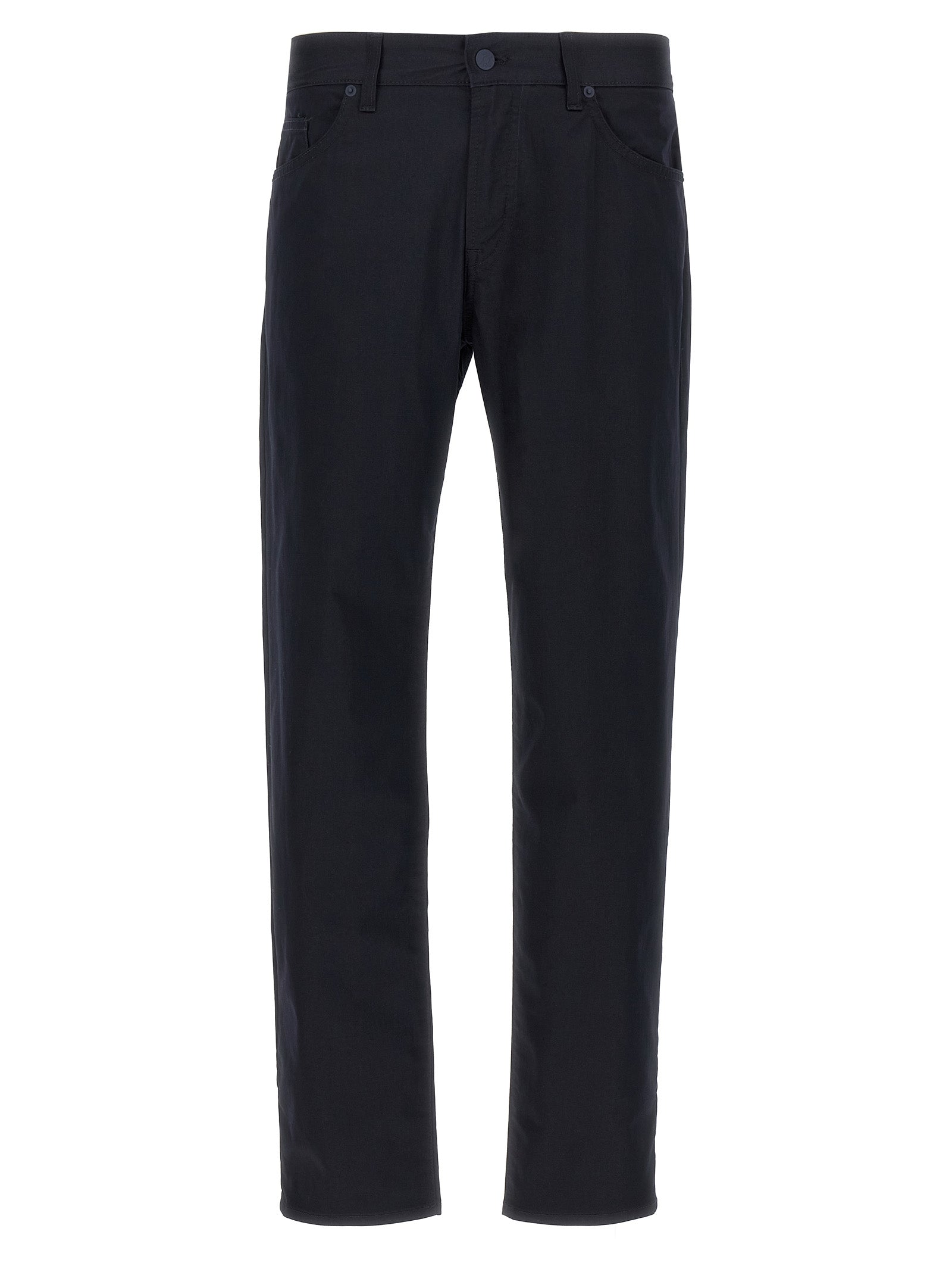 Hugo Boss Blue Cotton Casual Men's Pants