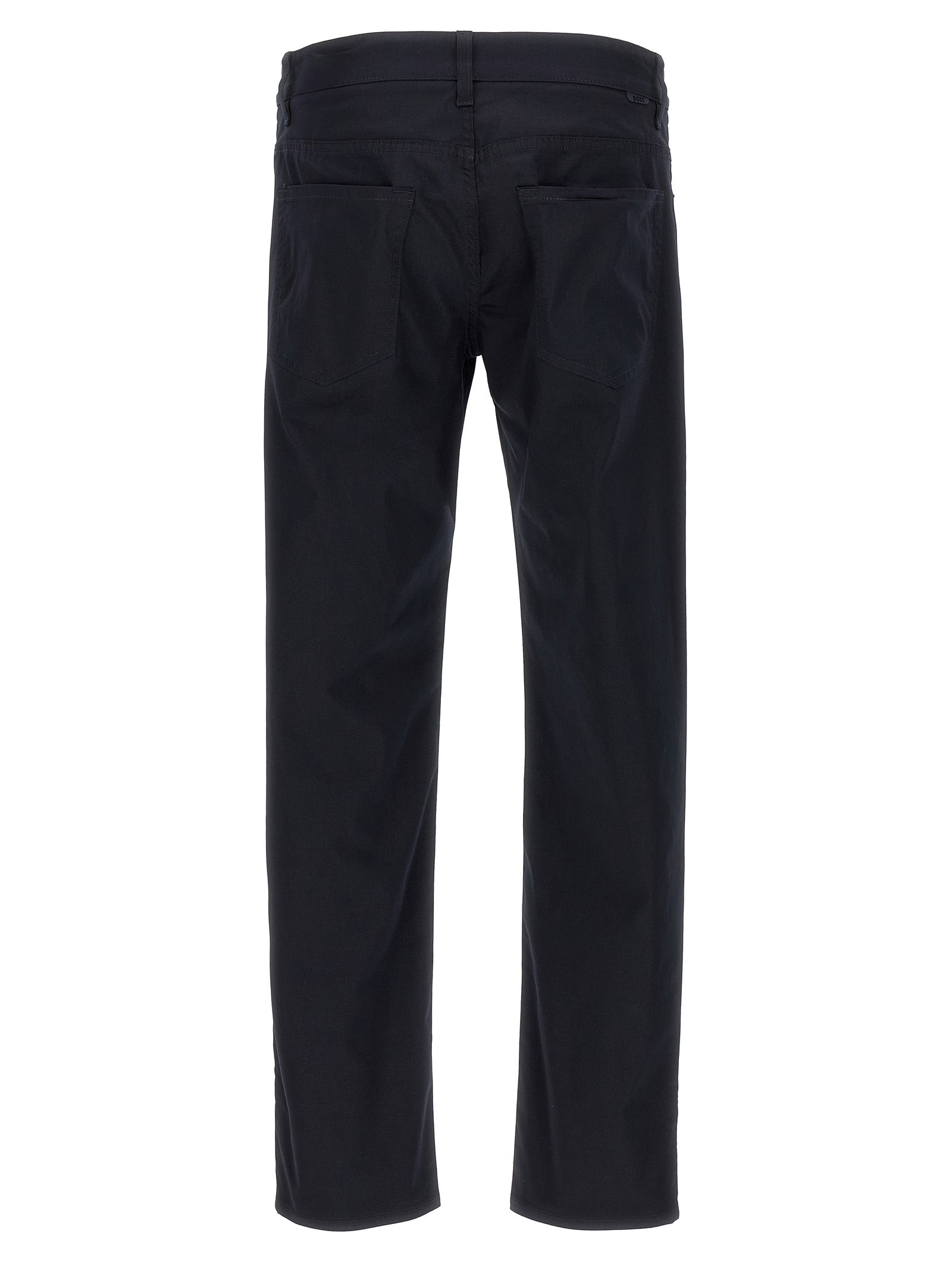 Hugo Boss Blue Cotton Casual Men's Pants