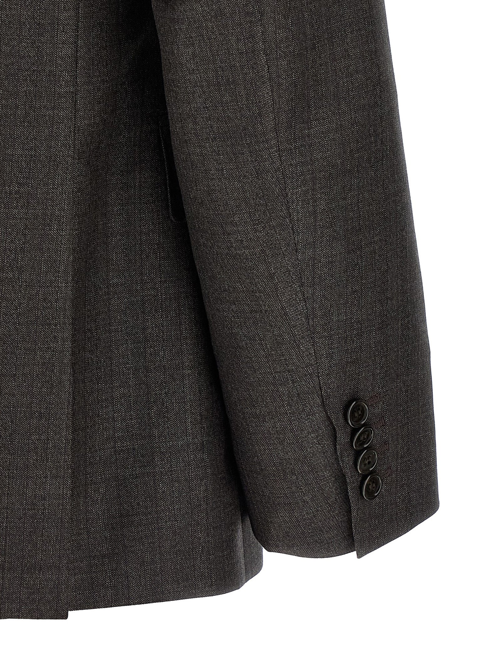 Brioni Brown Wool Men's Blazer