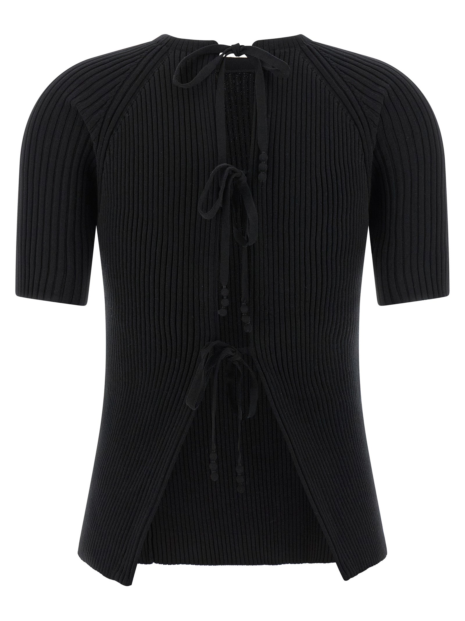 Tory Burch Black Cotton Women's Cardigan