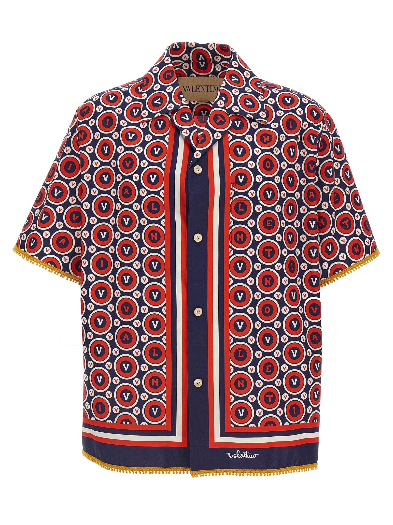 Valentino Garavani Multicolor Cotton Men's Blouse