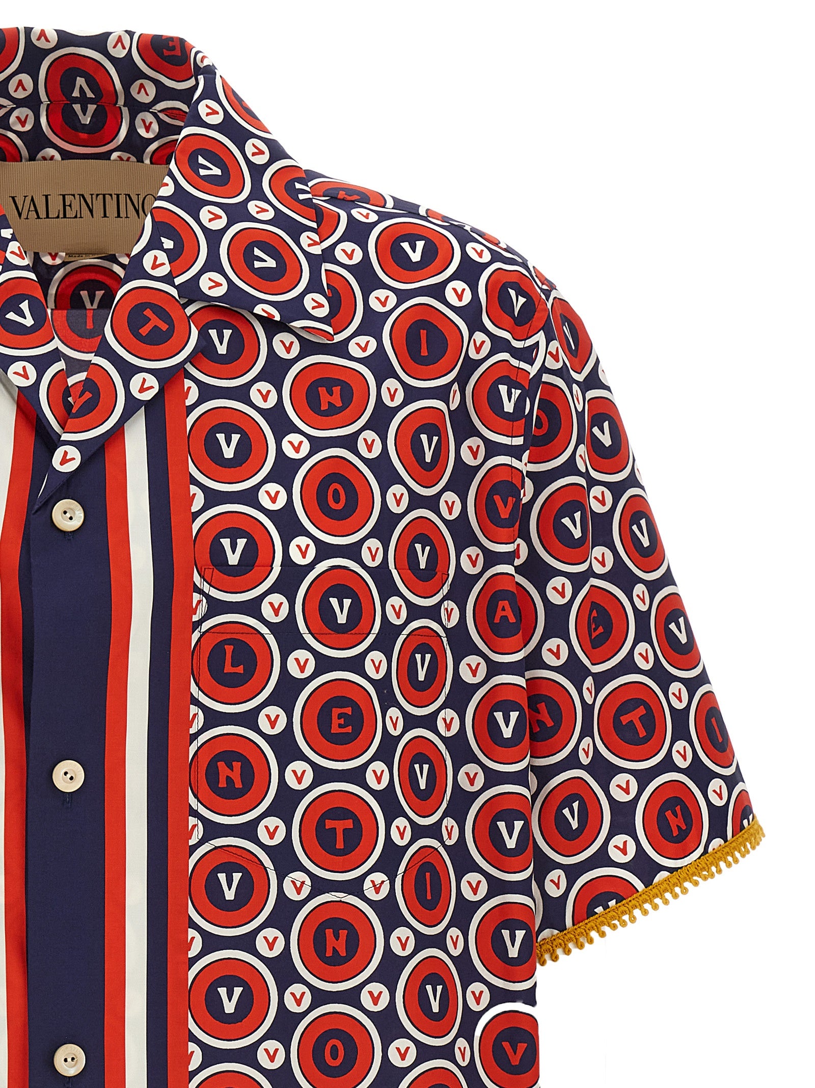 Valentino Garavani Multicolor Cotton Men's Blouse
