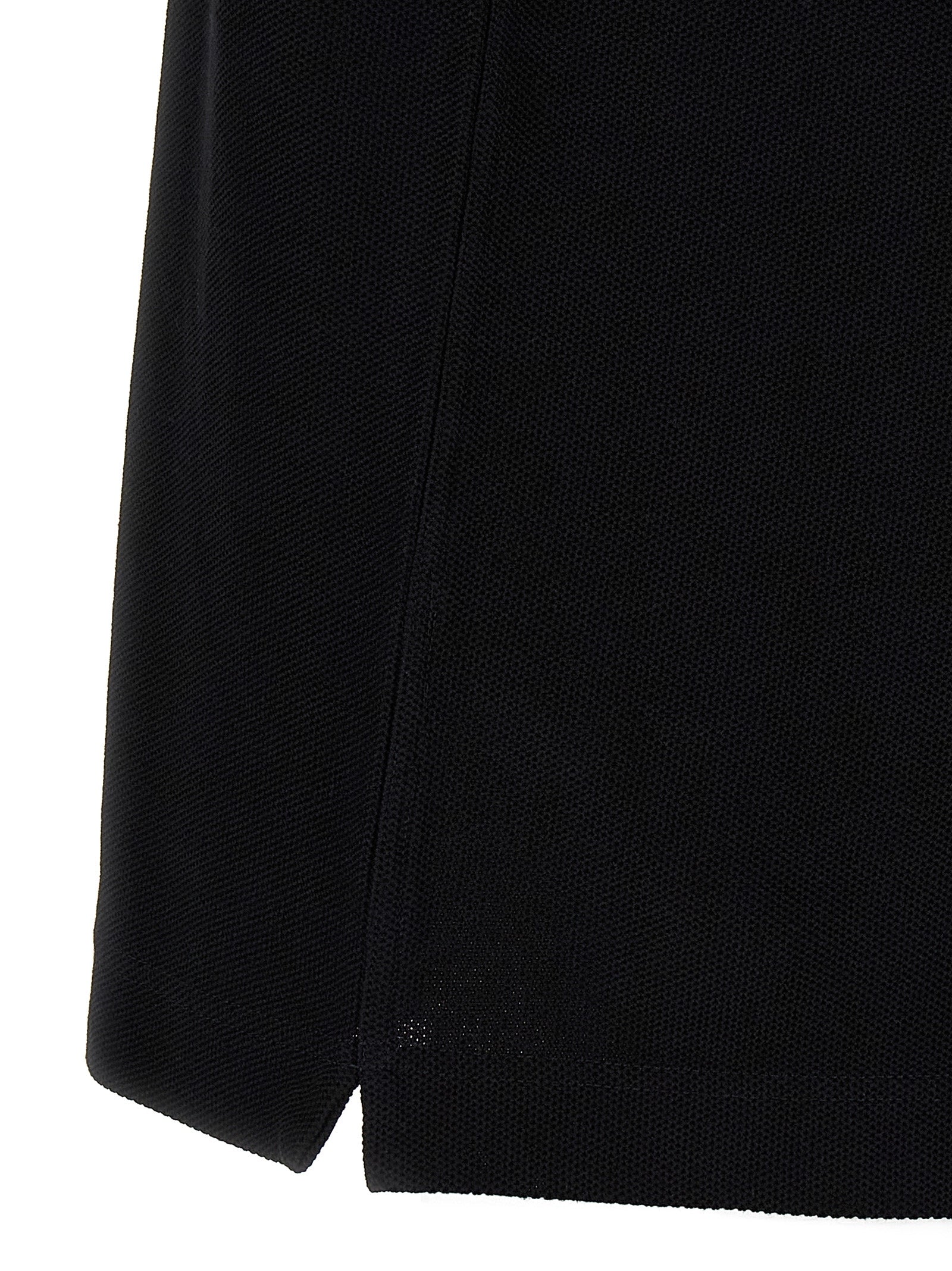 Dolce & Gabbana Black Cotton Polo Men's Shirt