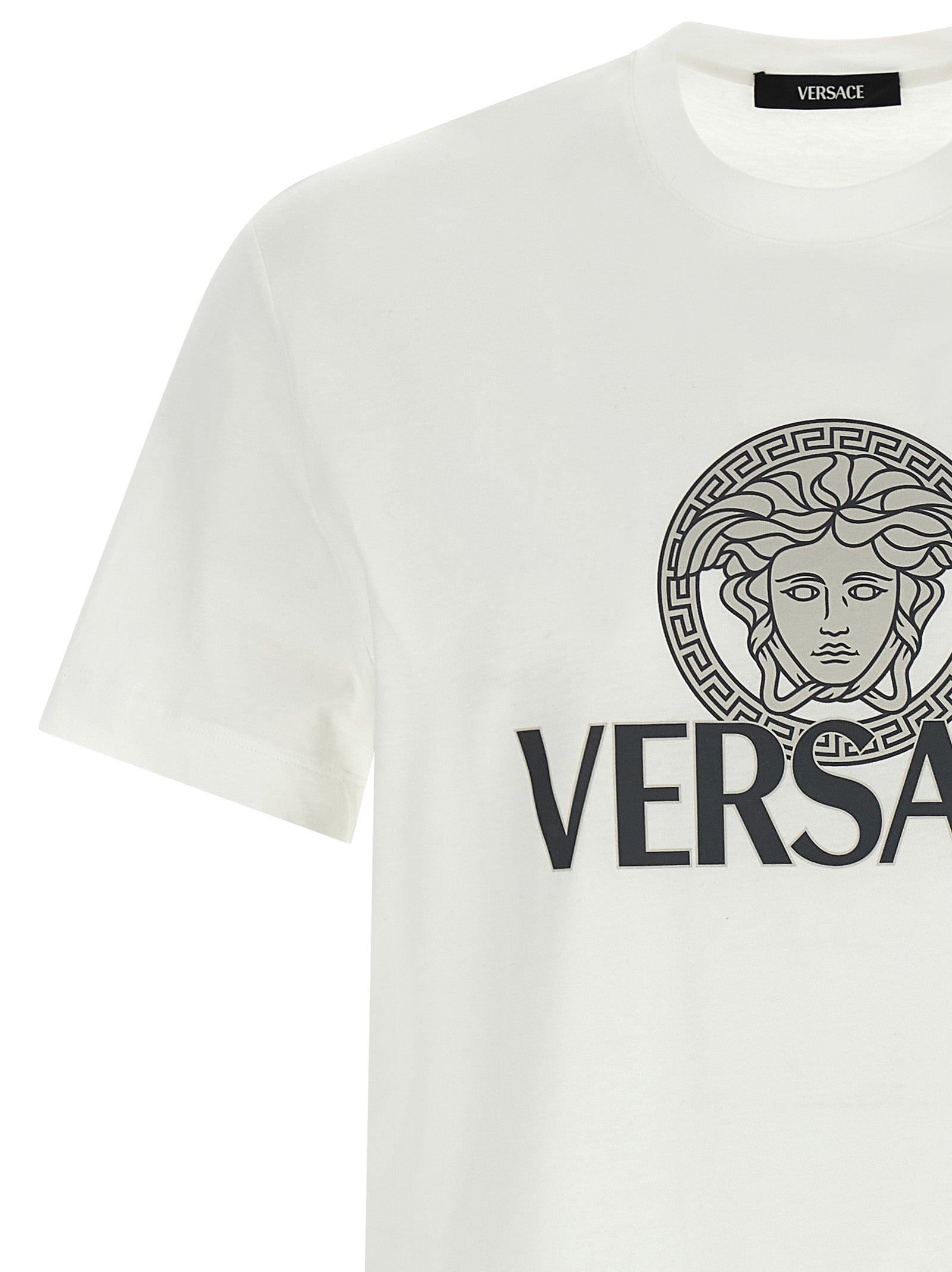 Versace Bicolor Cotton Men's T-Shirt