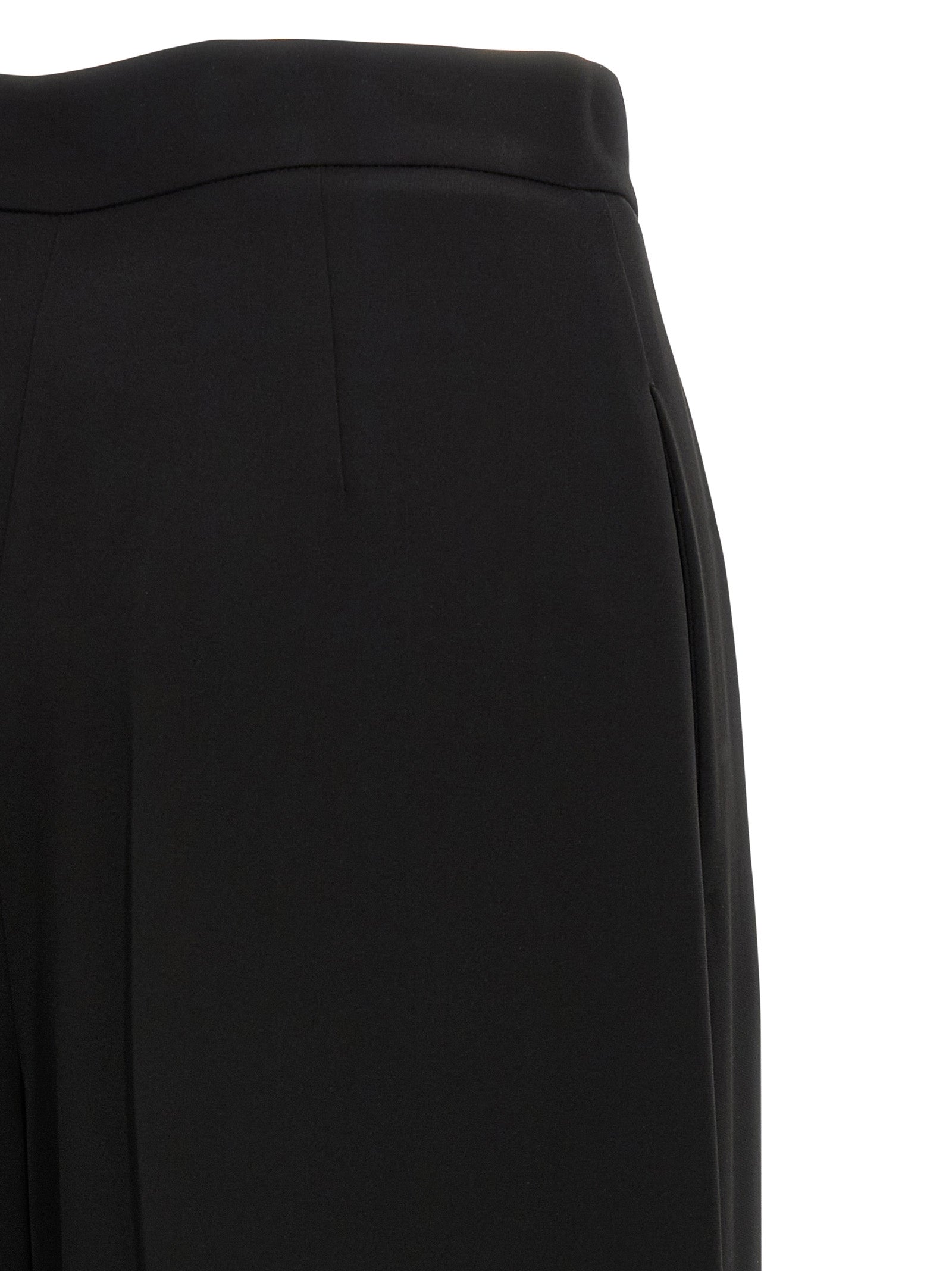 Max Mara Black Triacetate Women's Pants