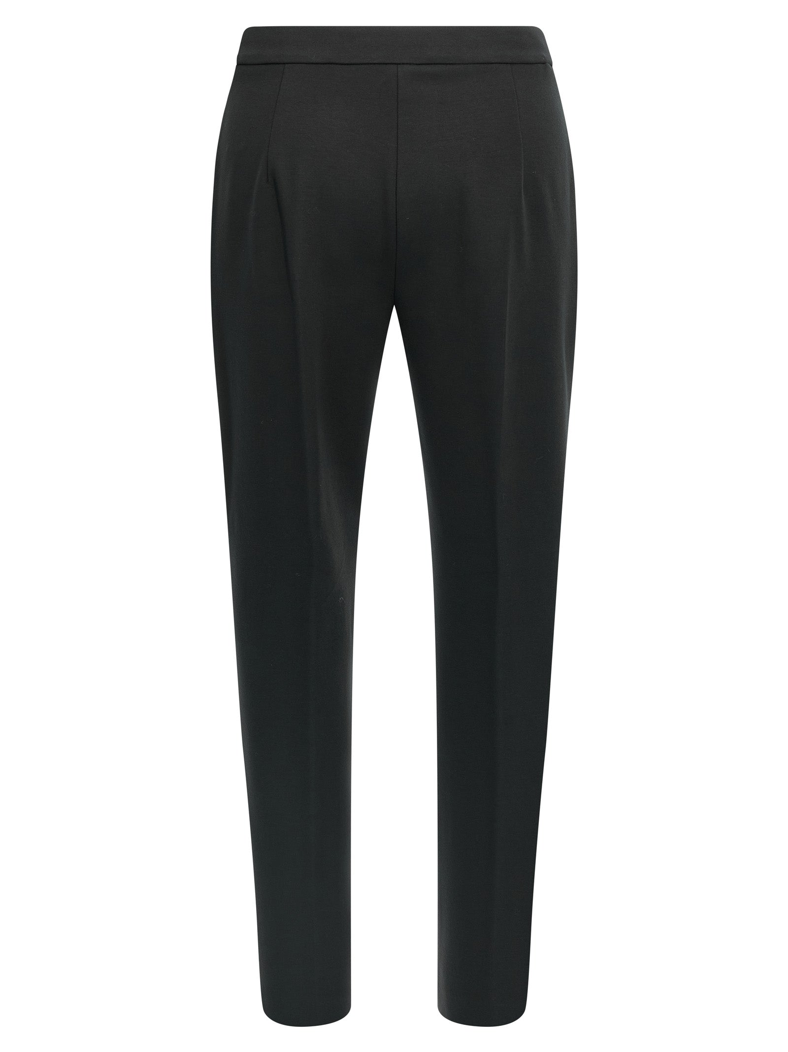 Max Mara Black Viscose Casual Women's Pants