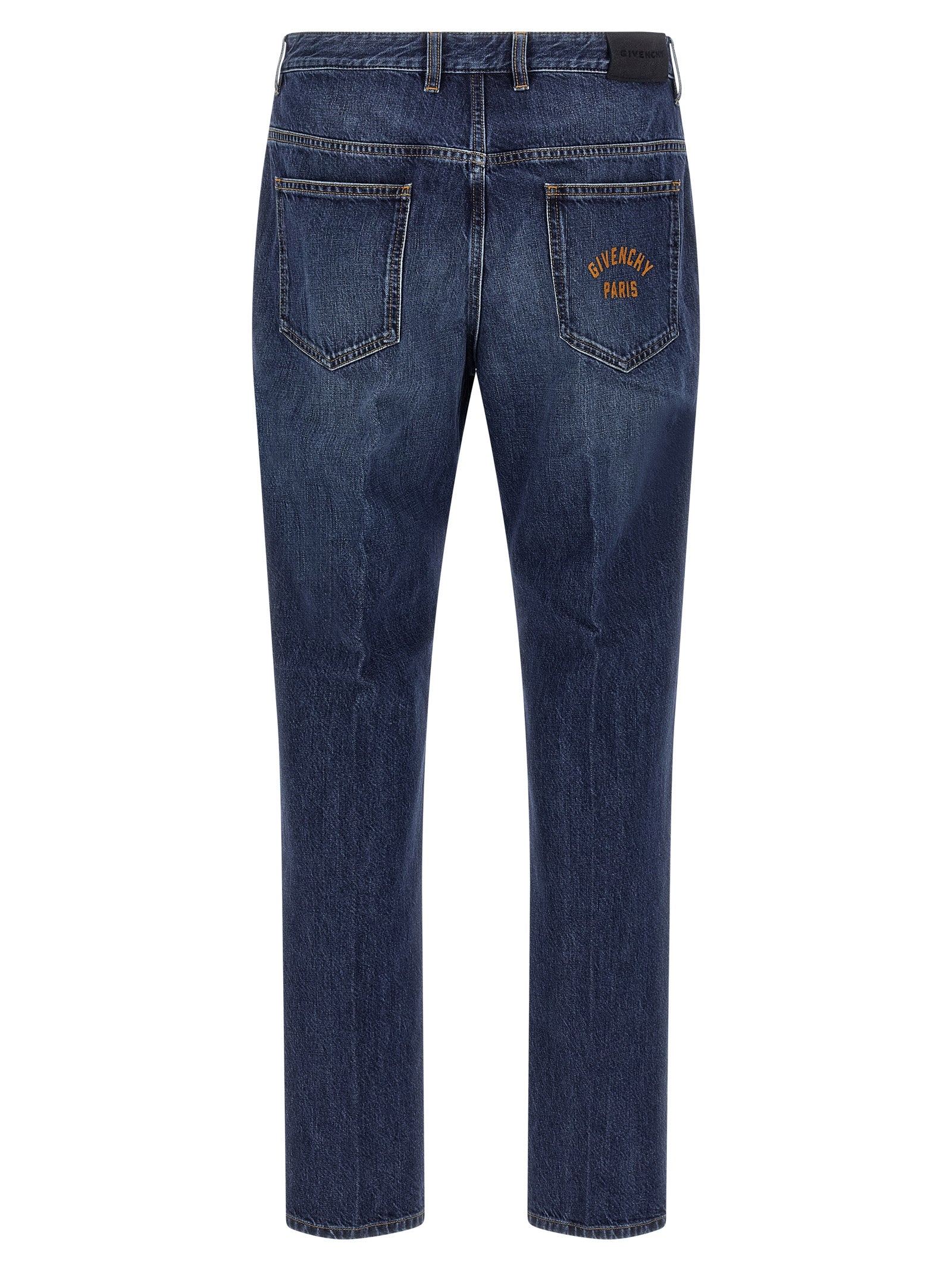 Givenchy Blue Cotton Straight-Leg Men's Jeans