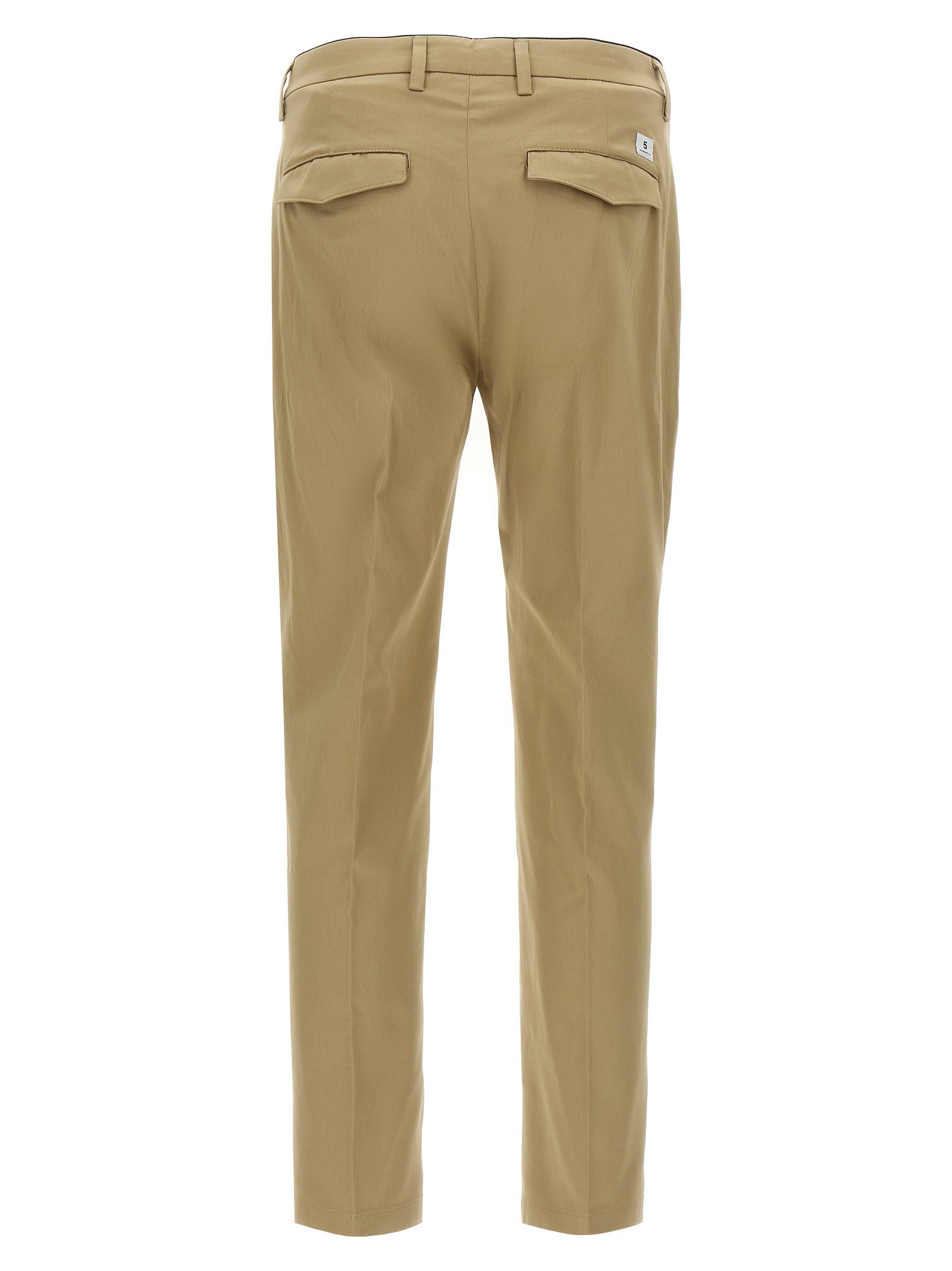Department 5 Beige Cotton Cropped Men's Pants