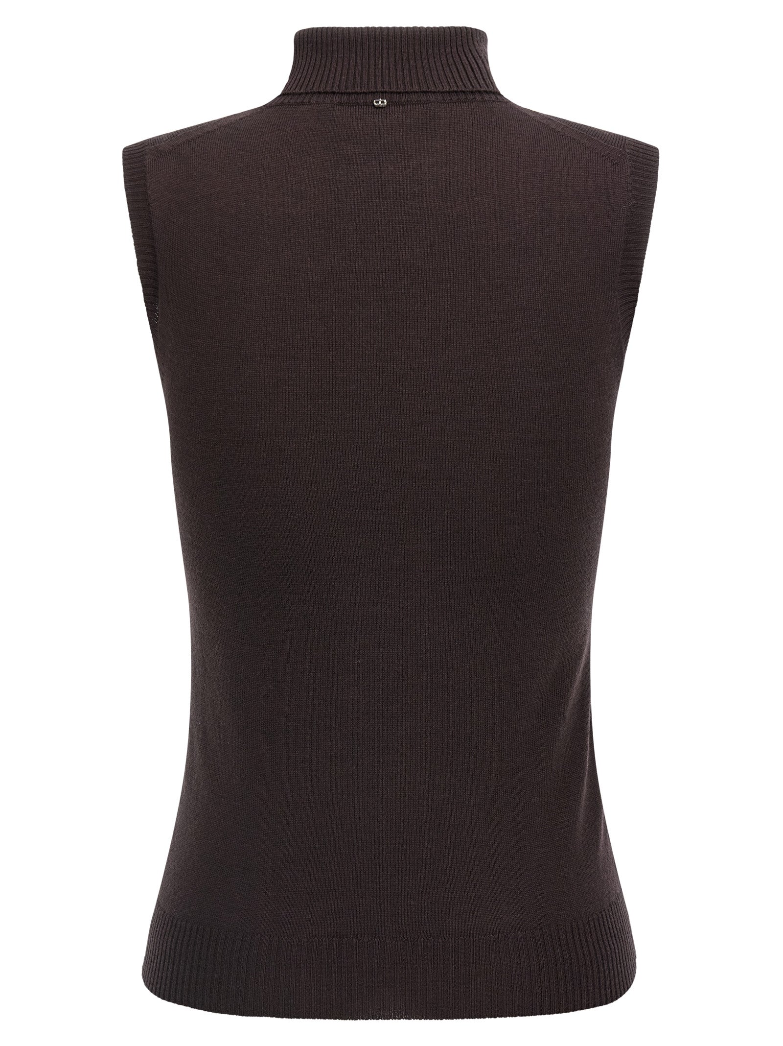 Sportmax Brown Virgin Wool Women's Cardigan