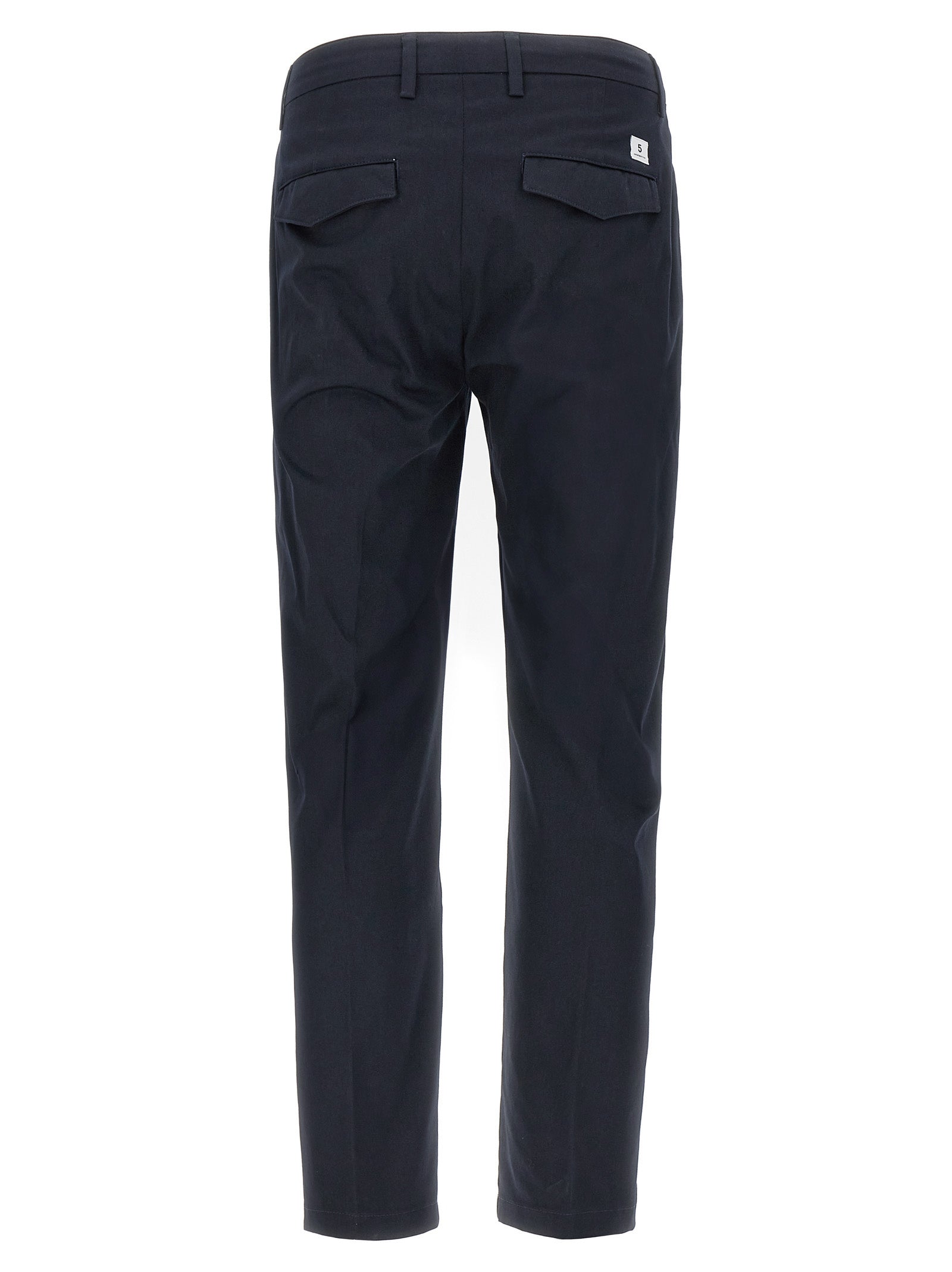 Department 5 Gray Cotton Cropped Men's Pants