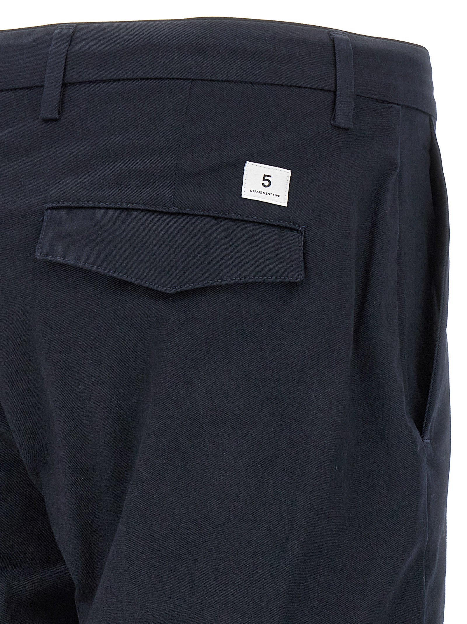 Department 5 Gray Cotton Cropped Men's Pants