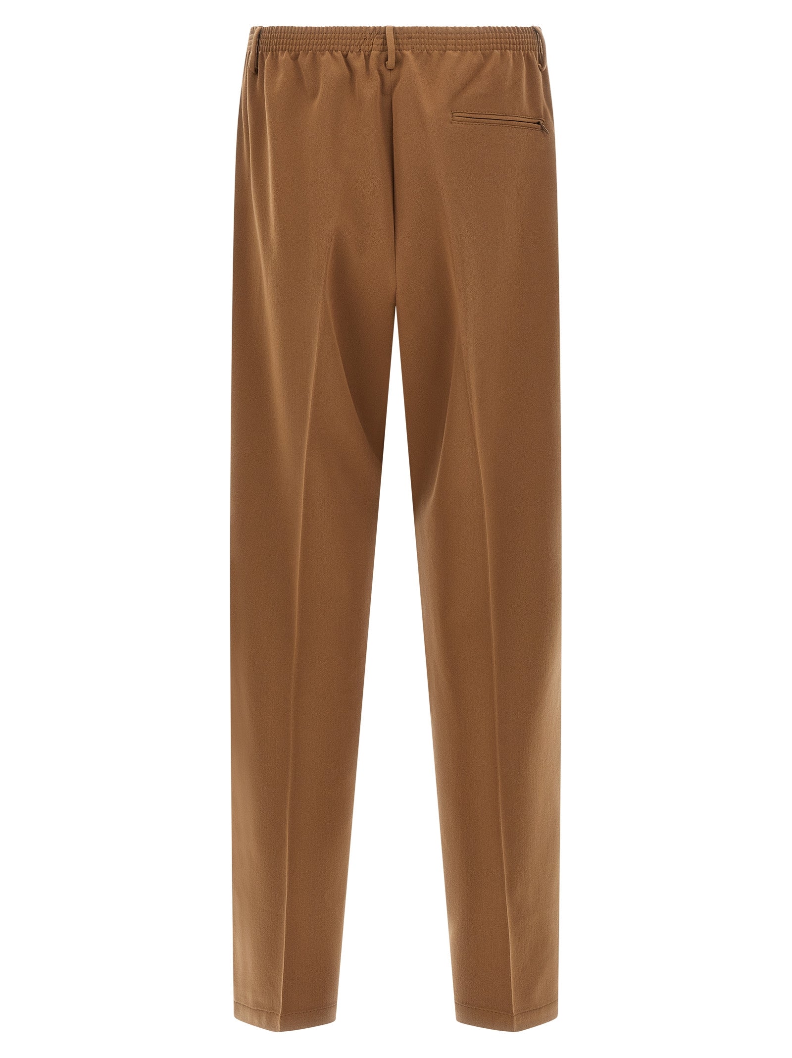 CELLAR DOOR Brown Polyester Casual Men's Pants