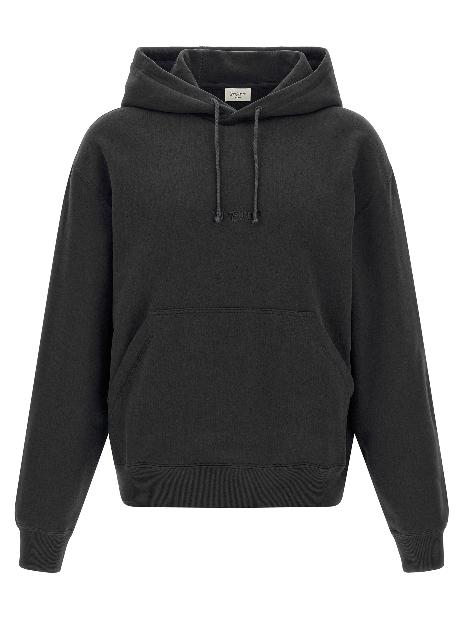 Saint Laurent Gray Cotton Men's Sweatshirt