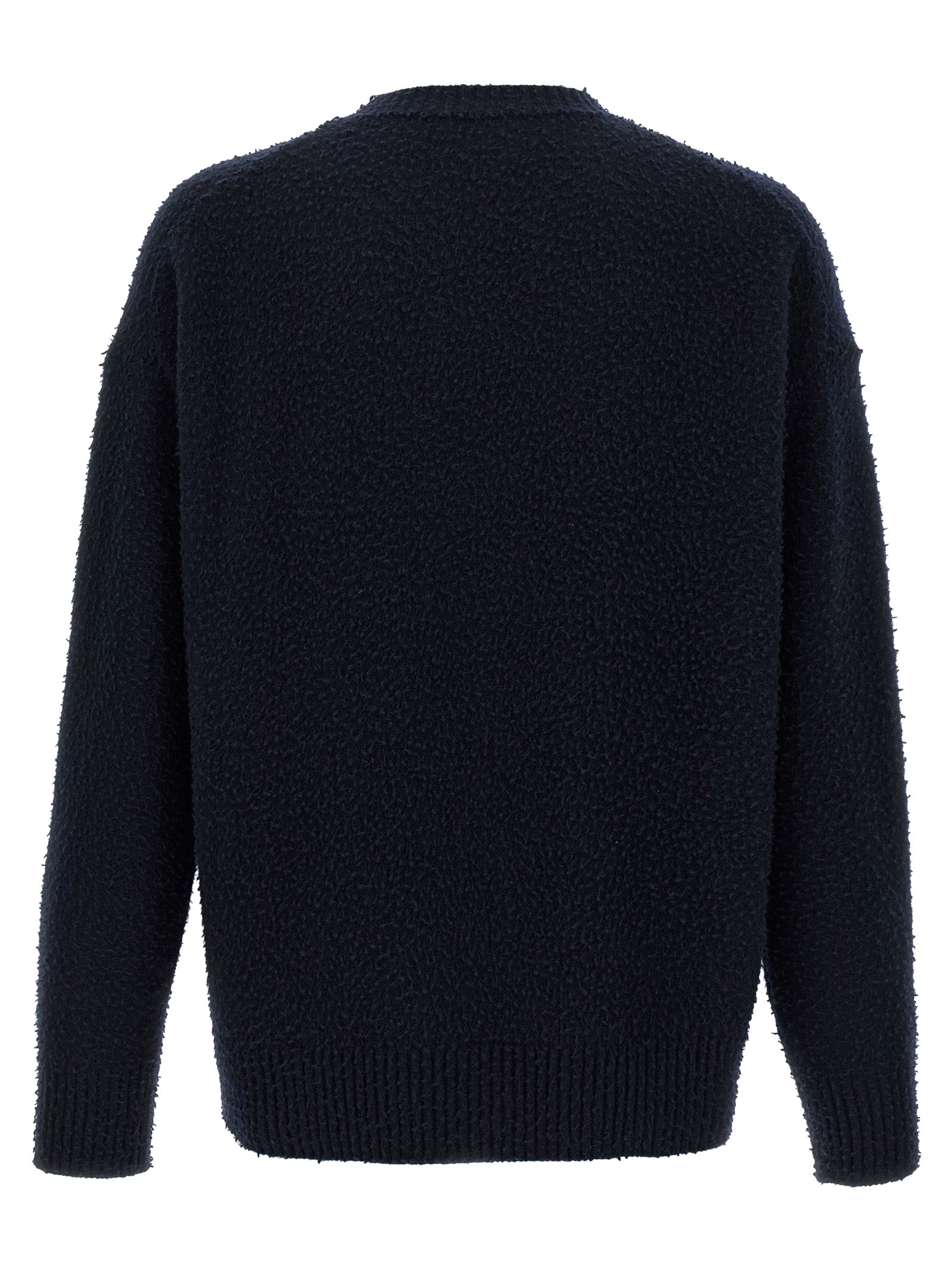 Roberto Collina Blue Merino Wool Men's Cardigan