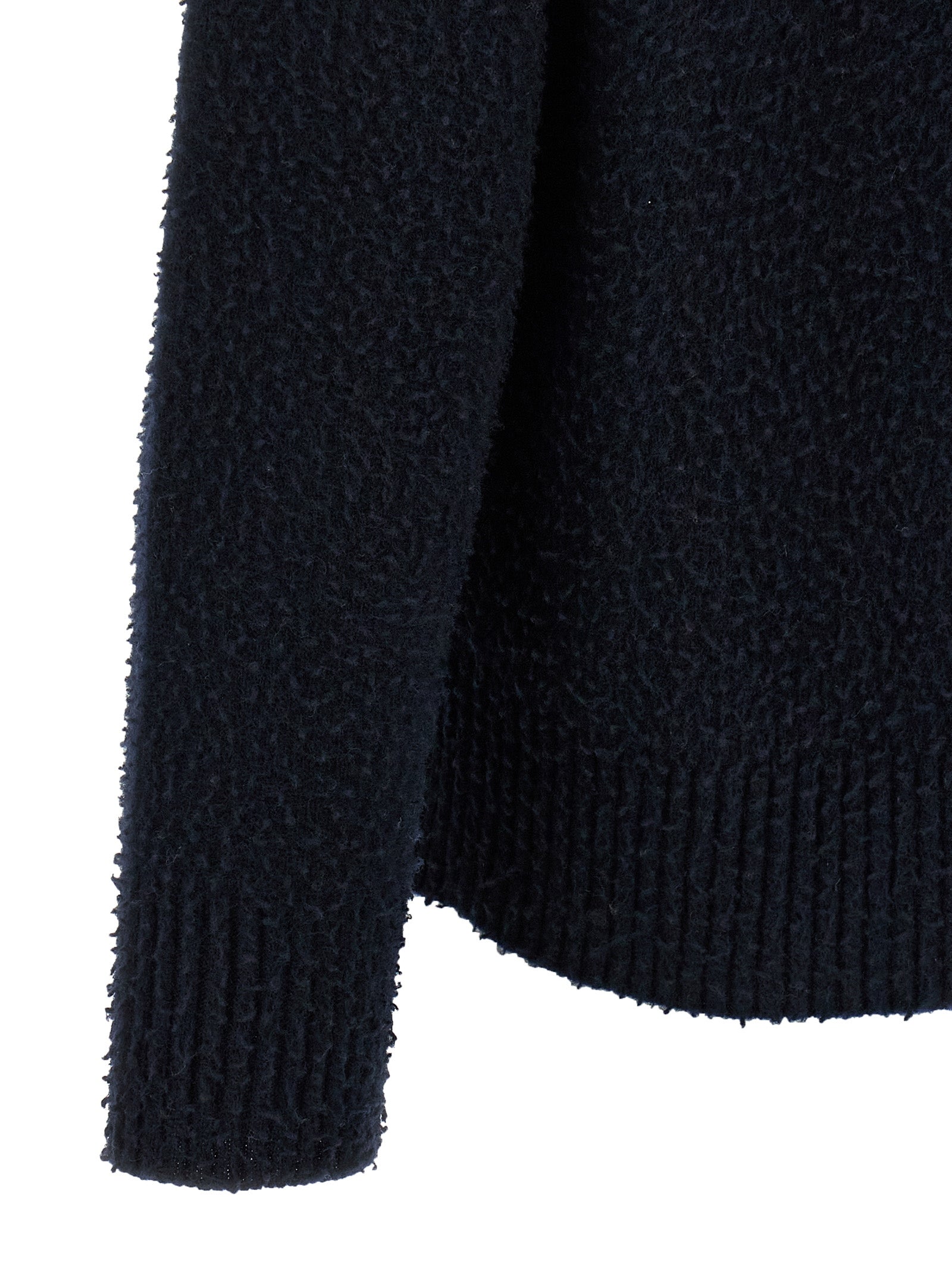 Roberto Collina Blue Merino Wool Men's Cardigan