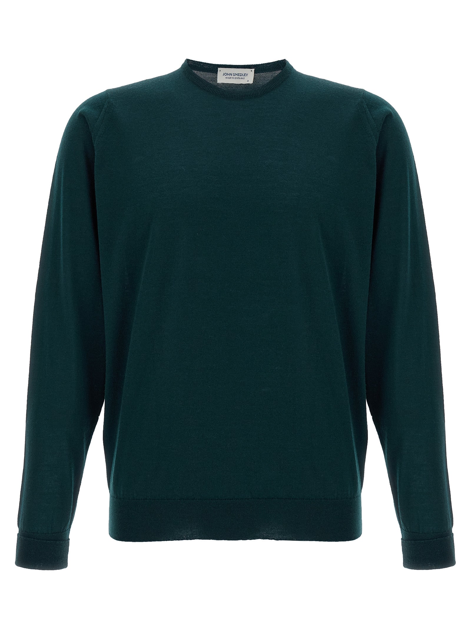 JOHN SMEDLEY Bicolor Merino Wool Men's Cardigan