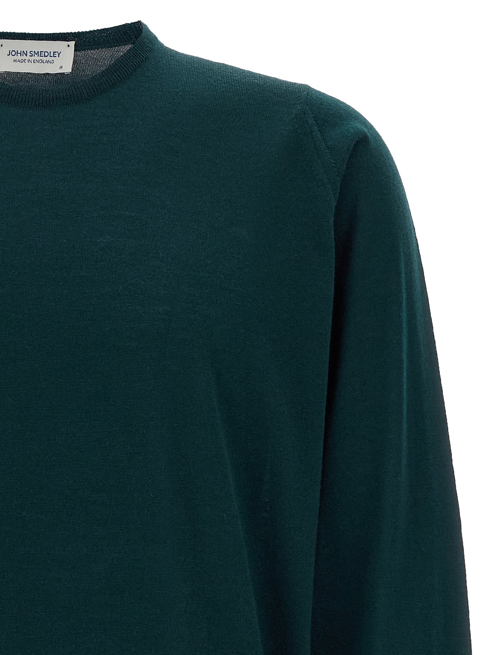 JOHN SMEDLEY Bicolor Merino Wool Men's Cardigan