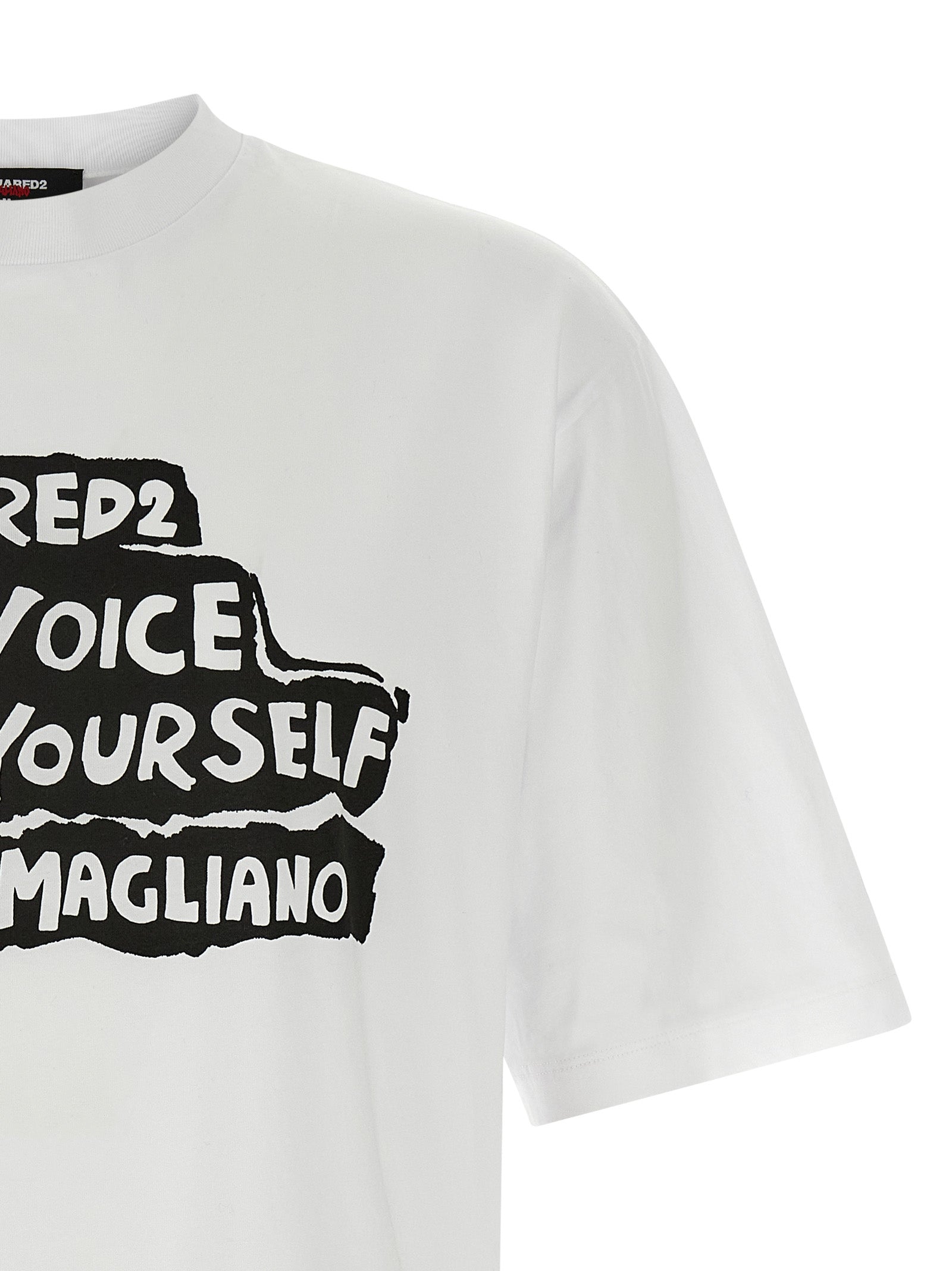 Dsquared² Bicolor Cotton Men's T-Shirt