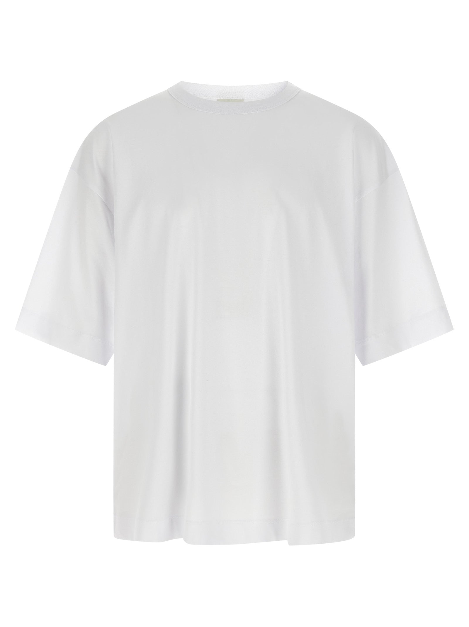 Dries Van Noten White Cotton Men's T-Shirt