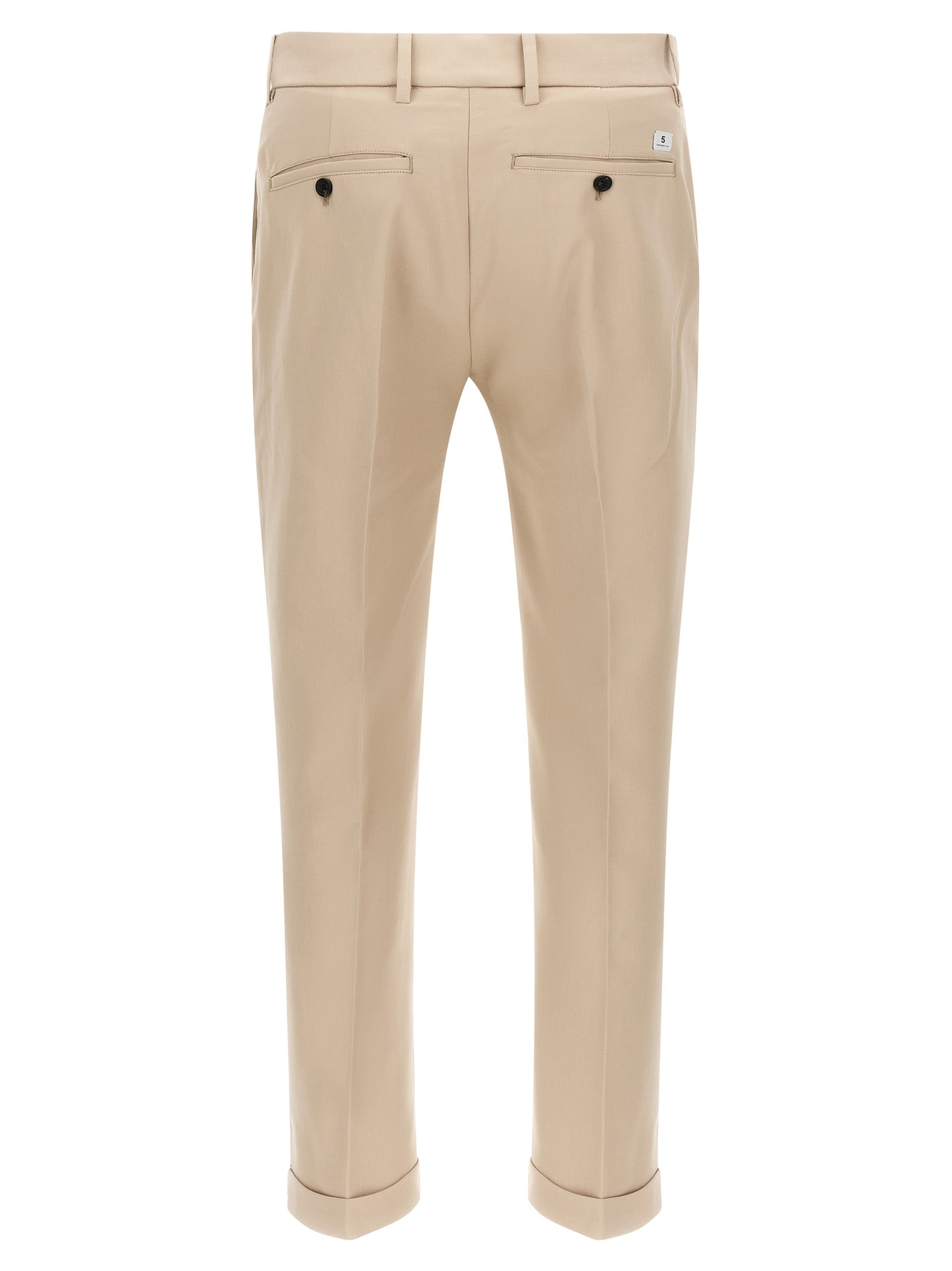 Department 5 Beige Cotton Chino Men's Pants