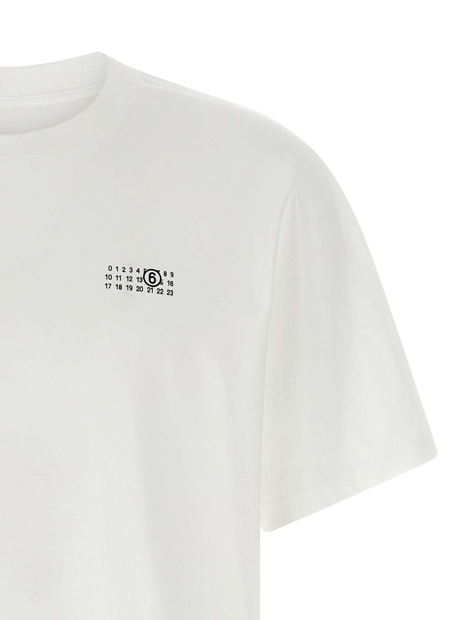 MM6 Maison Margiela Bicolor Cotton Men's T-Shirt