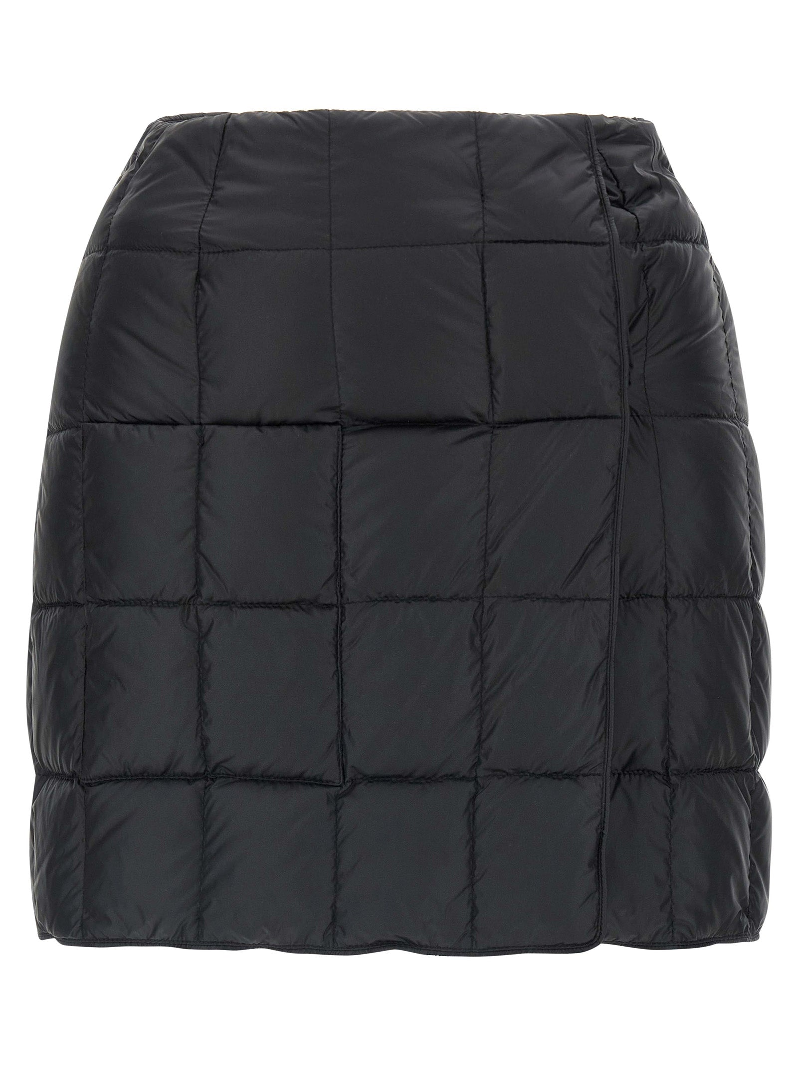 IENKI IENKI Black Nylon Long Women's Skirt